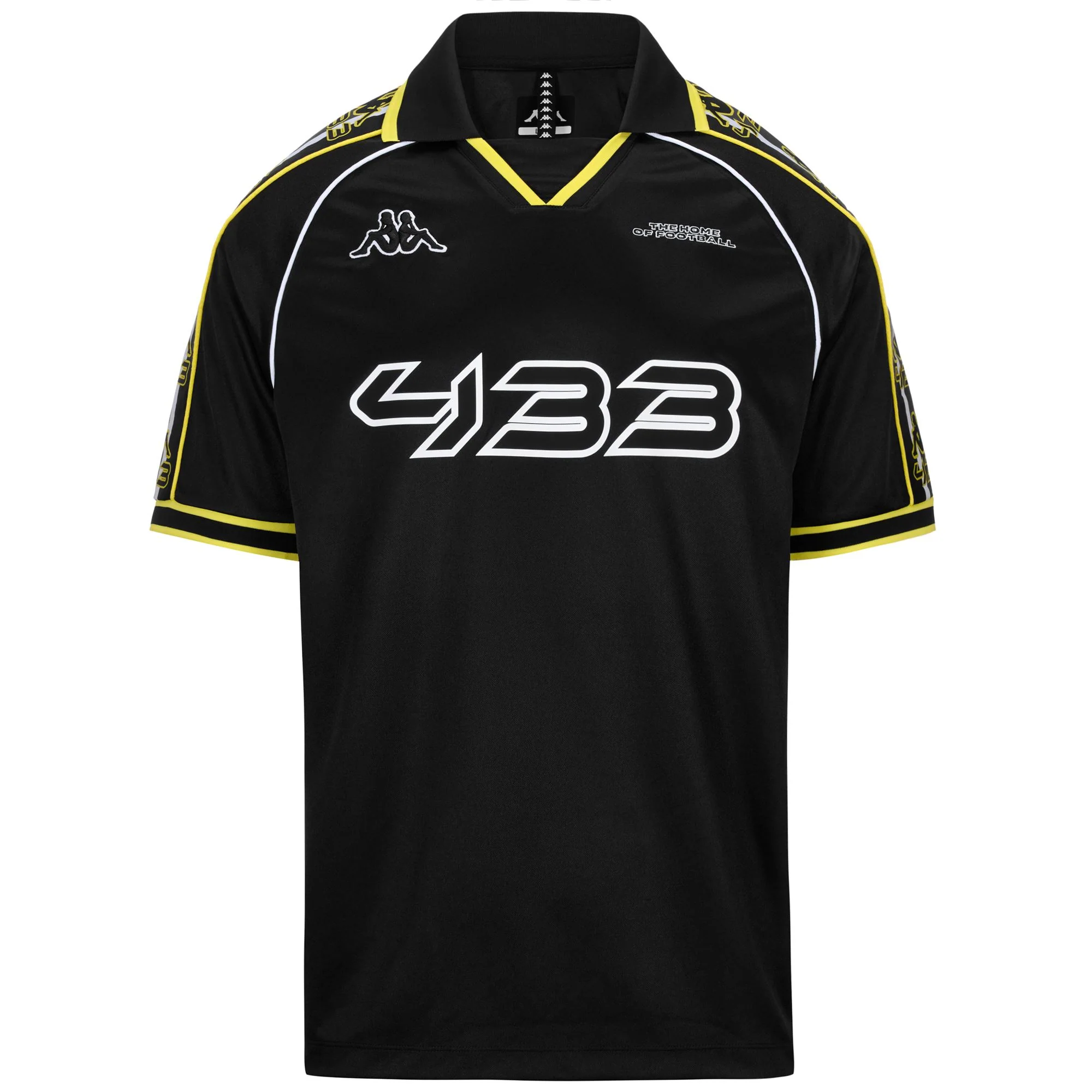 222 BANDA ROMBAT 433 - Active Jerseys - Shirt - Man - BLACK-WHITE-YELLOW BLAZING