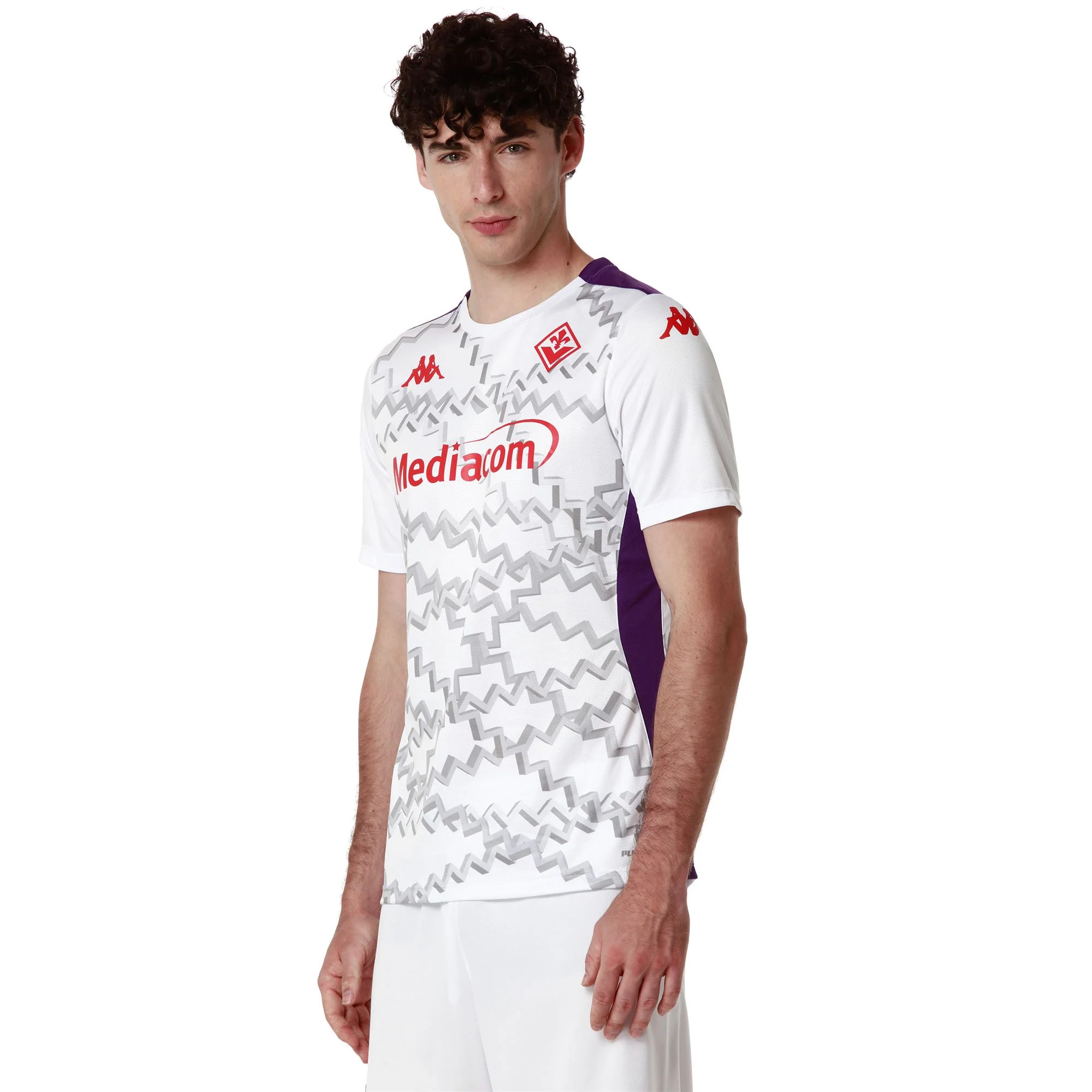 ABOUPRE PRO 8 FIORENTINA - Active Jerseys - Shirt - Man - WHITE-VIOLET INDIGO - Image 6