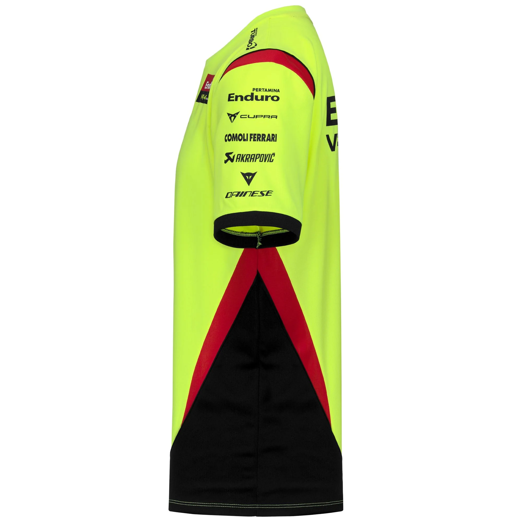 AMIRIMO VR46 - Active Jerseys - T-Shirt - Man - NEON YELLOW-BLACK-RED FLAME-NO SPONSOR - Image 3