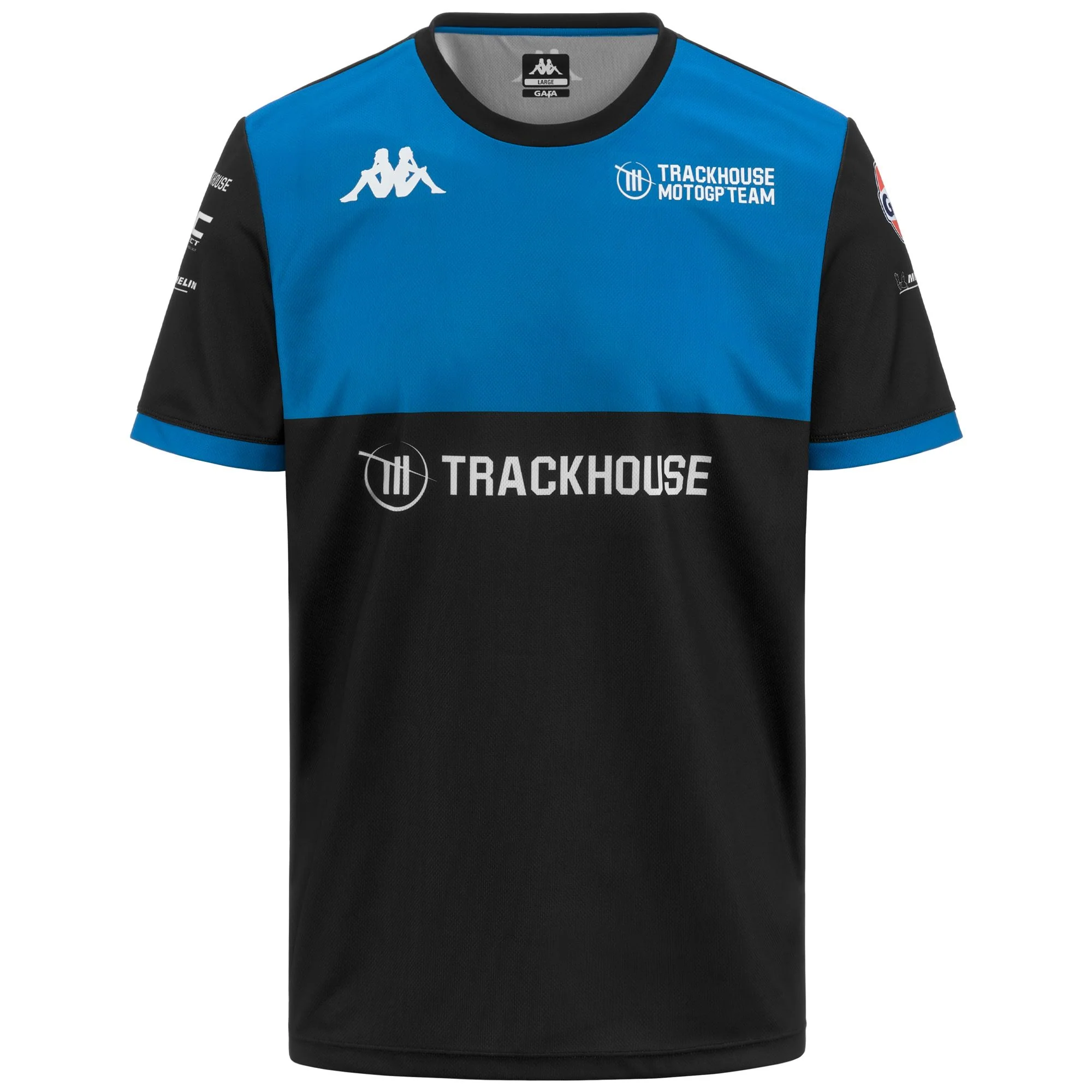 AMIROMS TRACKHOUSE - Active Jerseys - Shirt - Man - GREY ANTRACHITE-BLUE DIVA