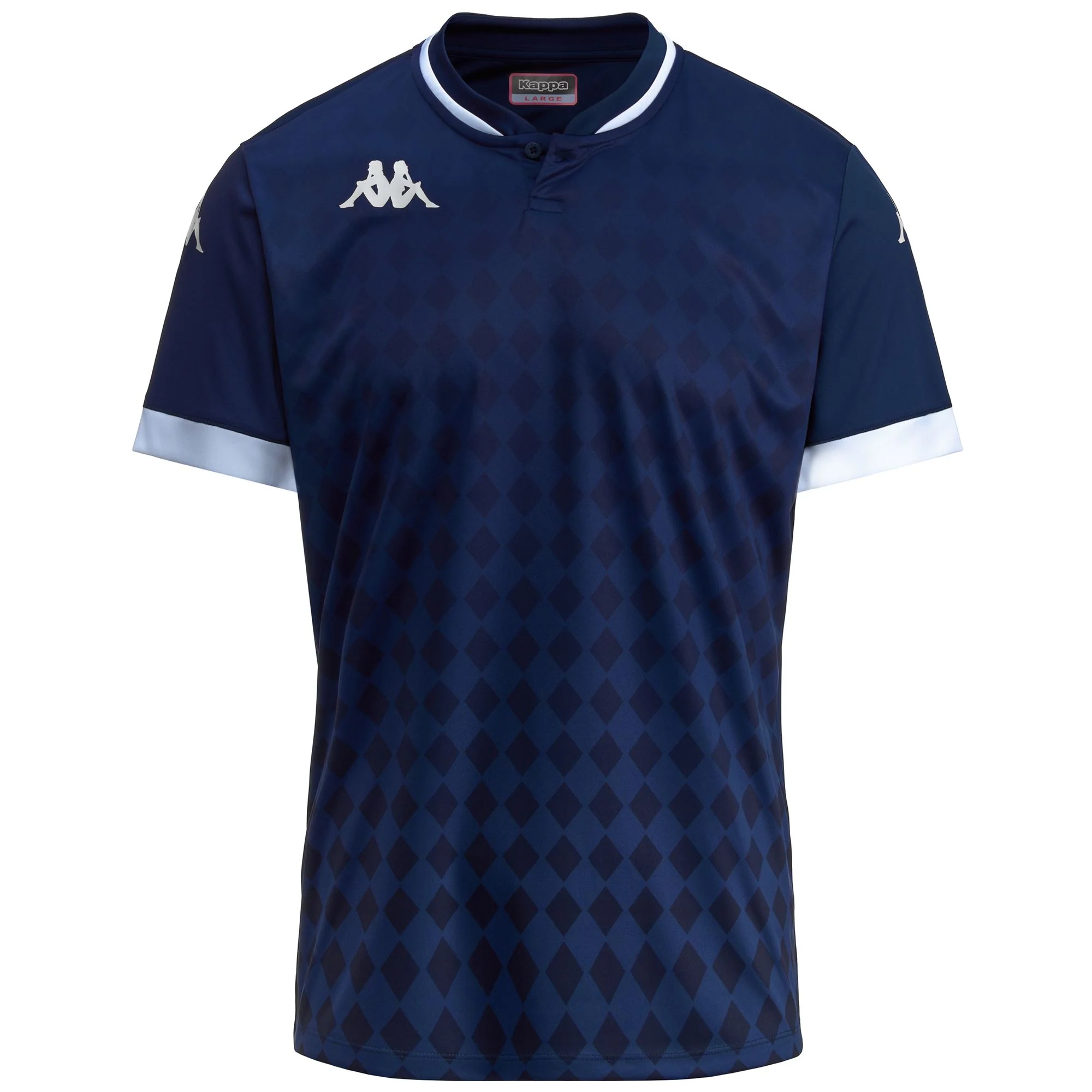 KAPPA4FOOTBALL BOFI - Active Jerseys - Polo Shirt - Man - BLUE MARINE-WHITE