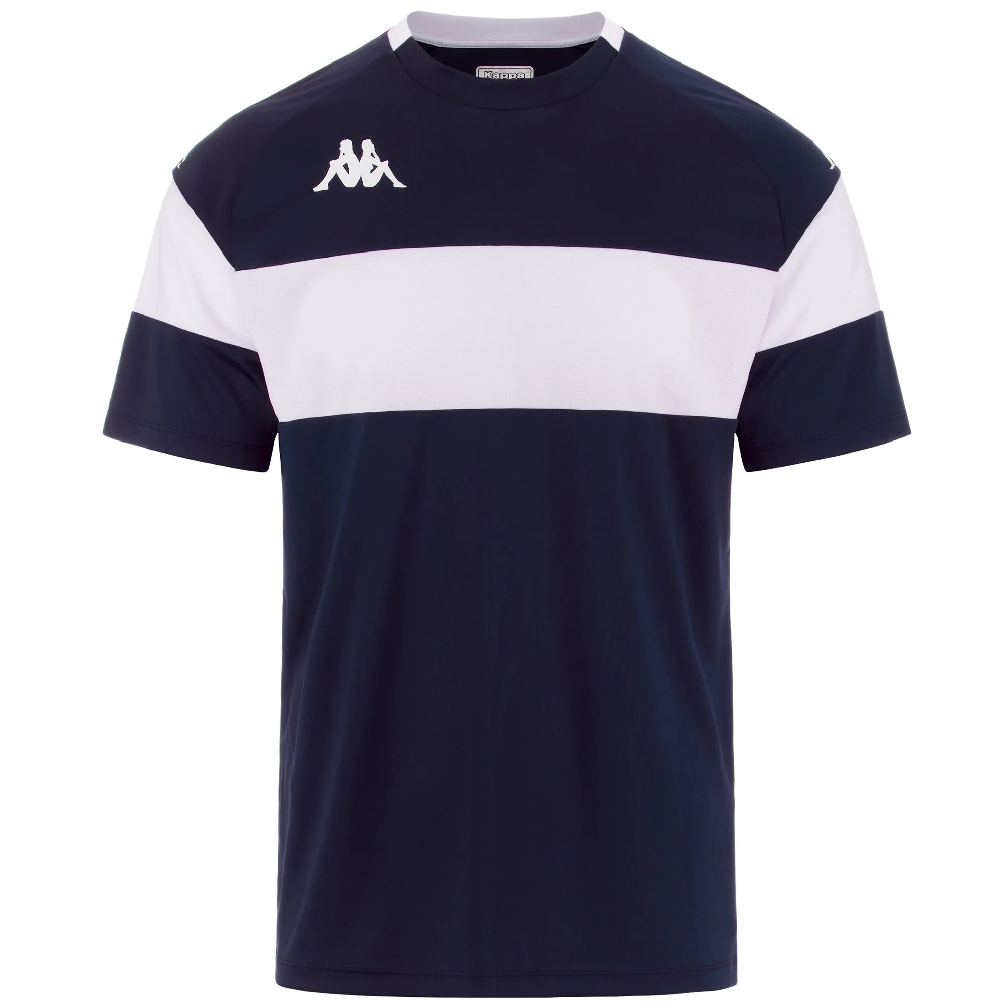 KAPPA4FOOTBALL DARETO - Active Jerseys - Shirt - Man - BLUE MARINE-WHITE