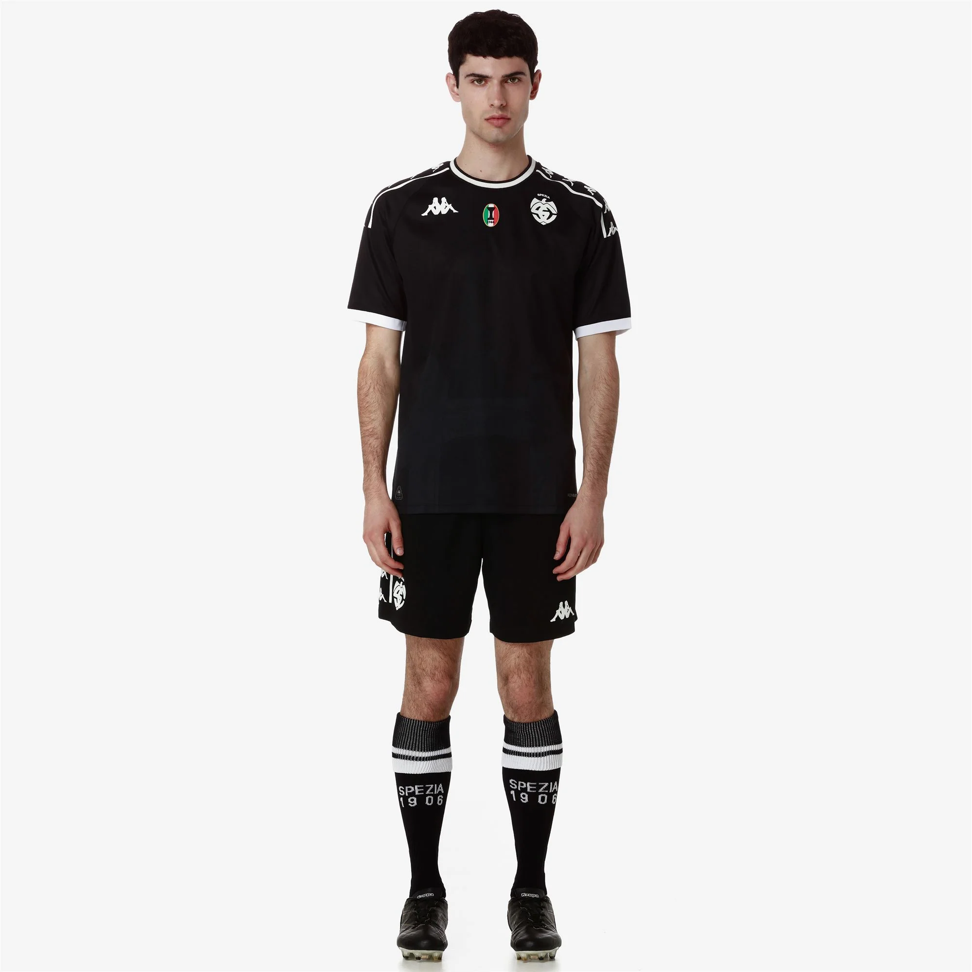 KOMBAT 2025 SPEZIA - Active Jerseys - Shirt - Man - BLACK-WHITE - Image 5