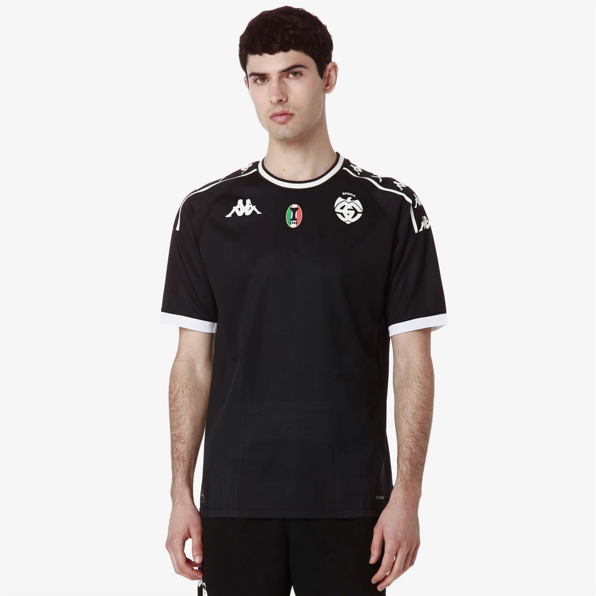 KOMBAT 2025 SPEZIA - Active Jerseys - Shirt - Man - BLACK-WHITE - Image 6