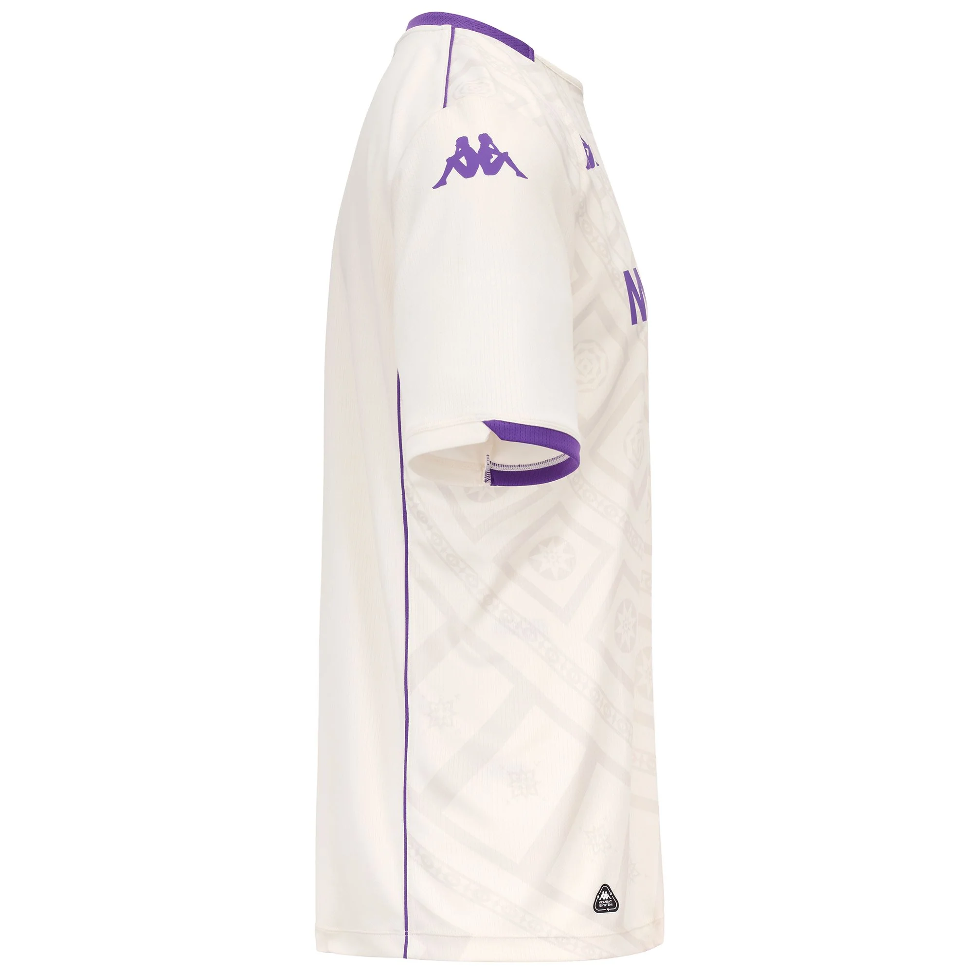 KOMBAT 2026 AWAY FIORENTINA - Active Jerseys - Shirt - Man - WHITE WHISPER-VIOLET TILLANDSIA