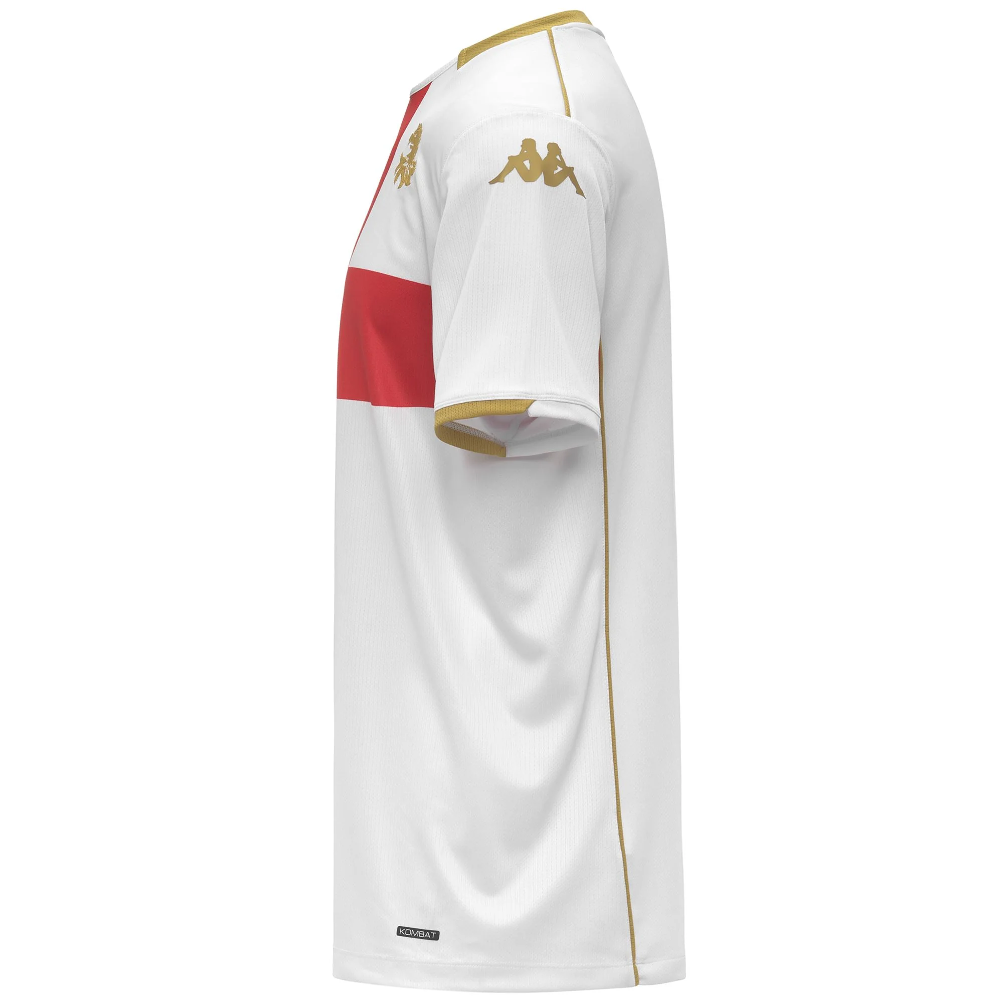 KOMBAT 2026 AWAY GENOA - Active Jerseys - Shirt - Man - WHITE-RED BLAZE-YELLOW GOLD RICH - Image 3