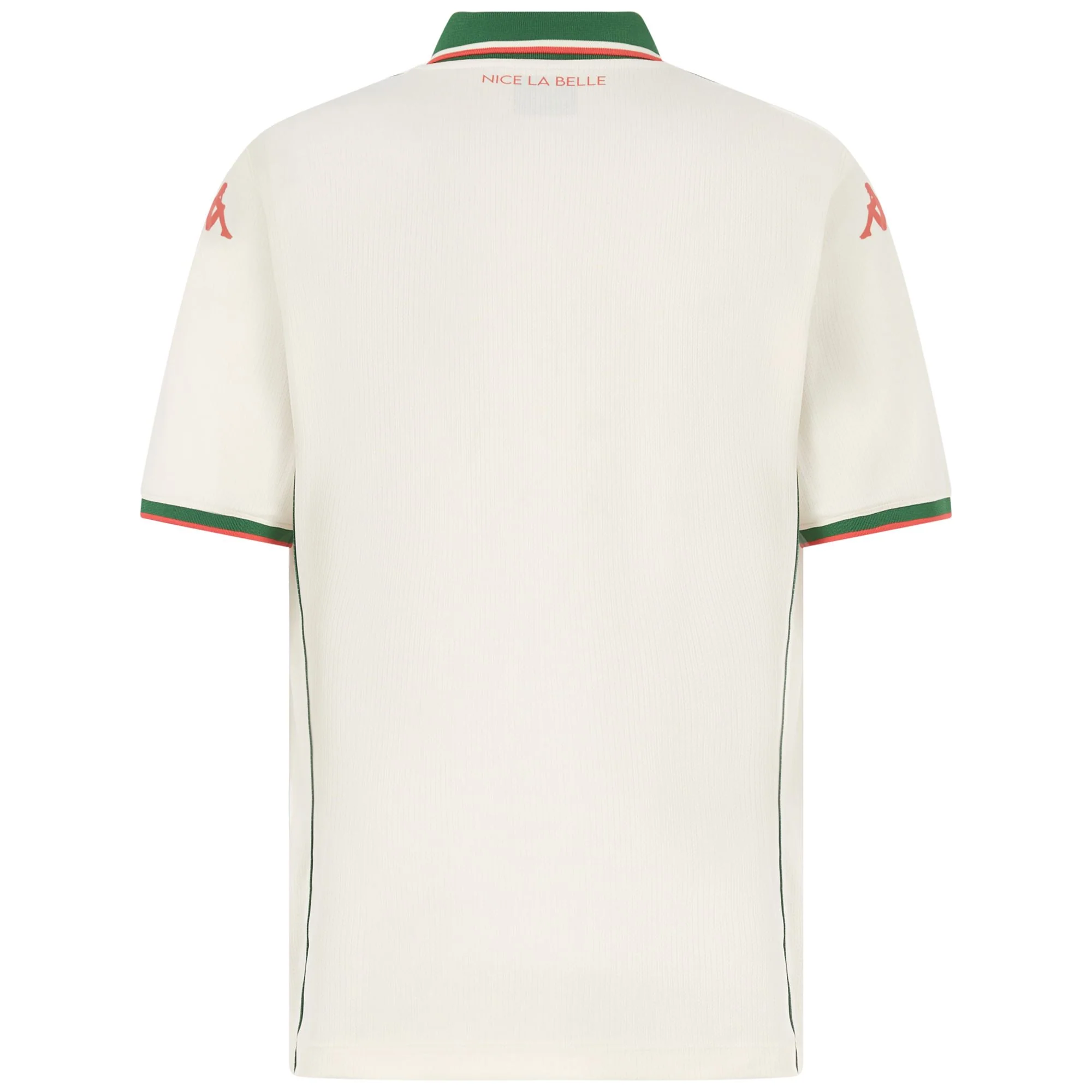 KOMBAT 2026 AWAY OGC NICE - Active Jerseys - Shirt - Man - WHITE VANILLA-GREEN ARTICHOKE-ORANGE CORAL-SPONSOR - Image 3
