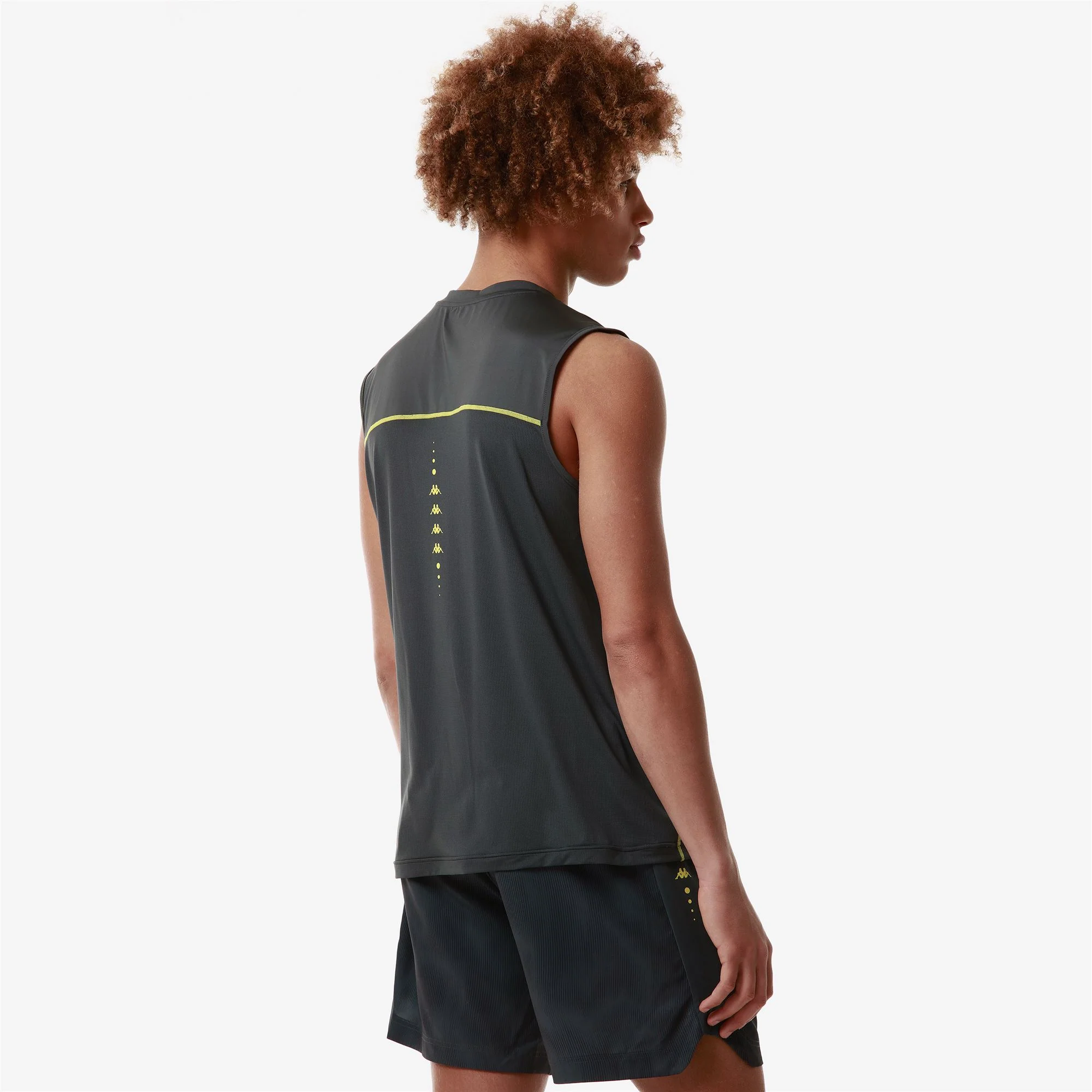 KOMBAT FOGIU - Active Jerseys - Tank - Man - GREY SHADOW DK - Image 3
