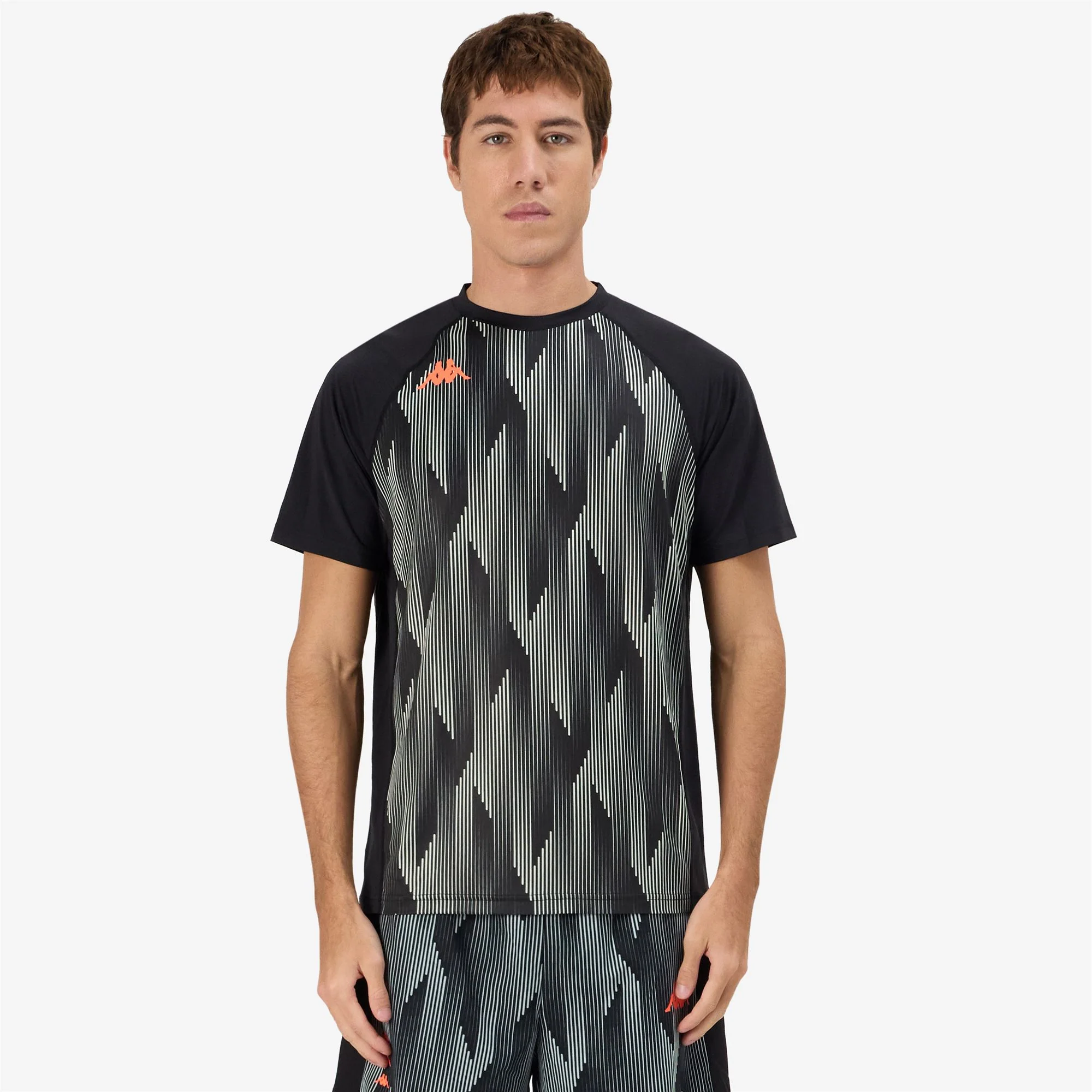KOMBAT GILON - Active Jerseys - Shirt - Man - BLACK-GREY BEAUTY-GREY BARELY - Image 6