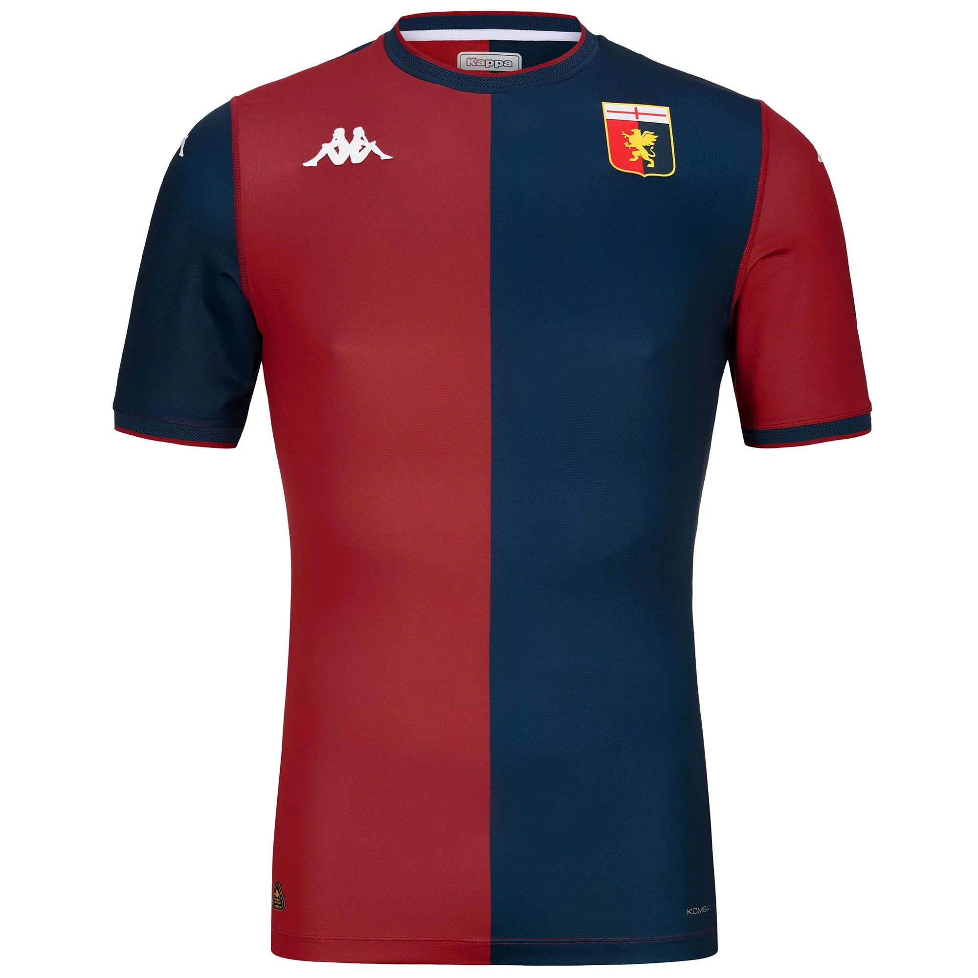 KOMBAT PRO 2025 GENOA - Active Jerseys - Shirt - Man - RED DK DAHLIA-BLUE DK - Image 3