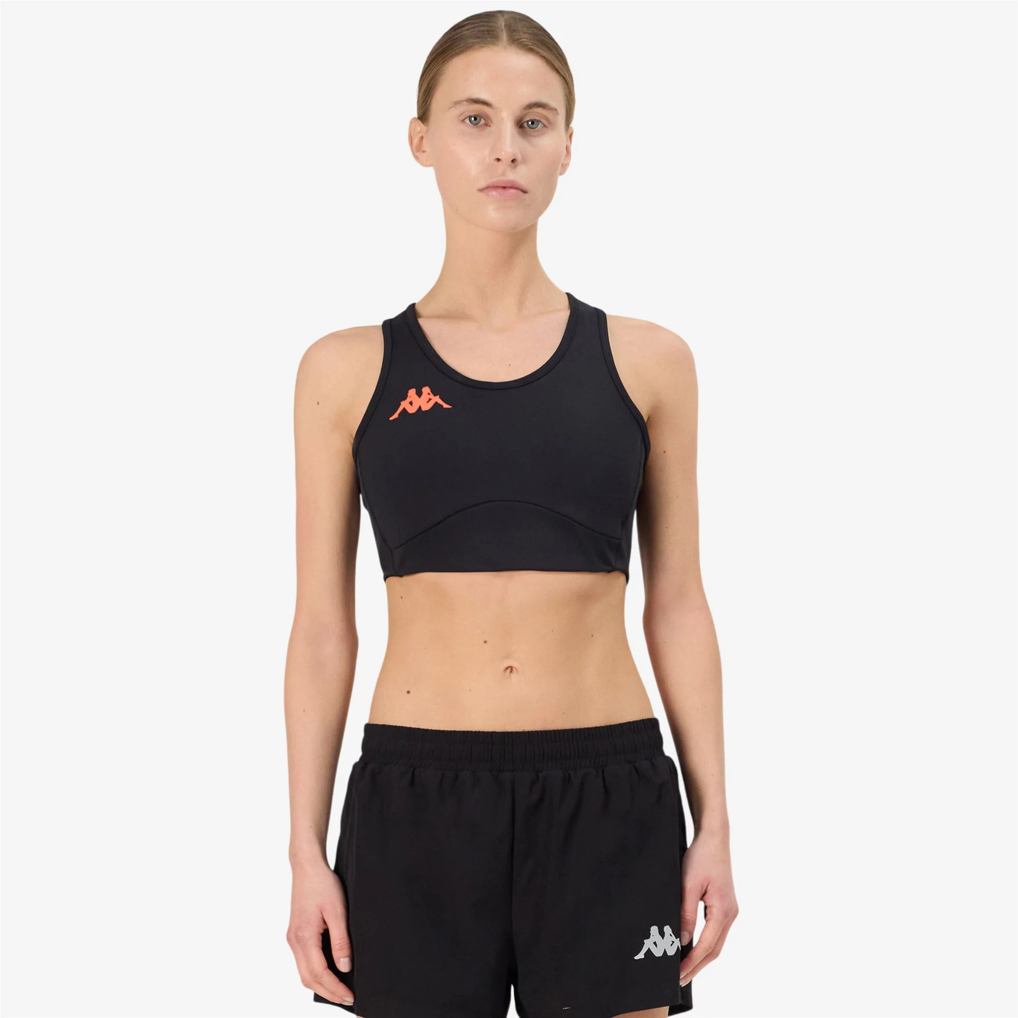 KOMBAT  FADACI - Active Jerseys - Top - Woman - BLACK-NEON CORAL - Image 6