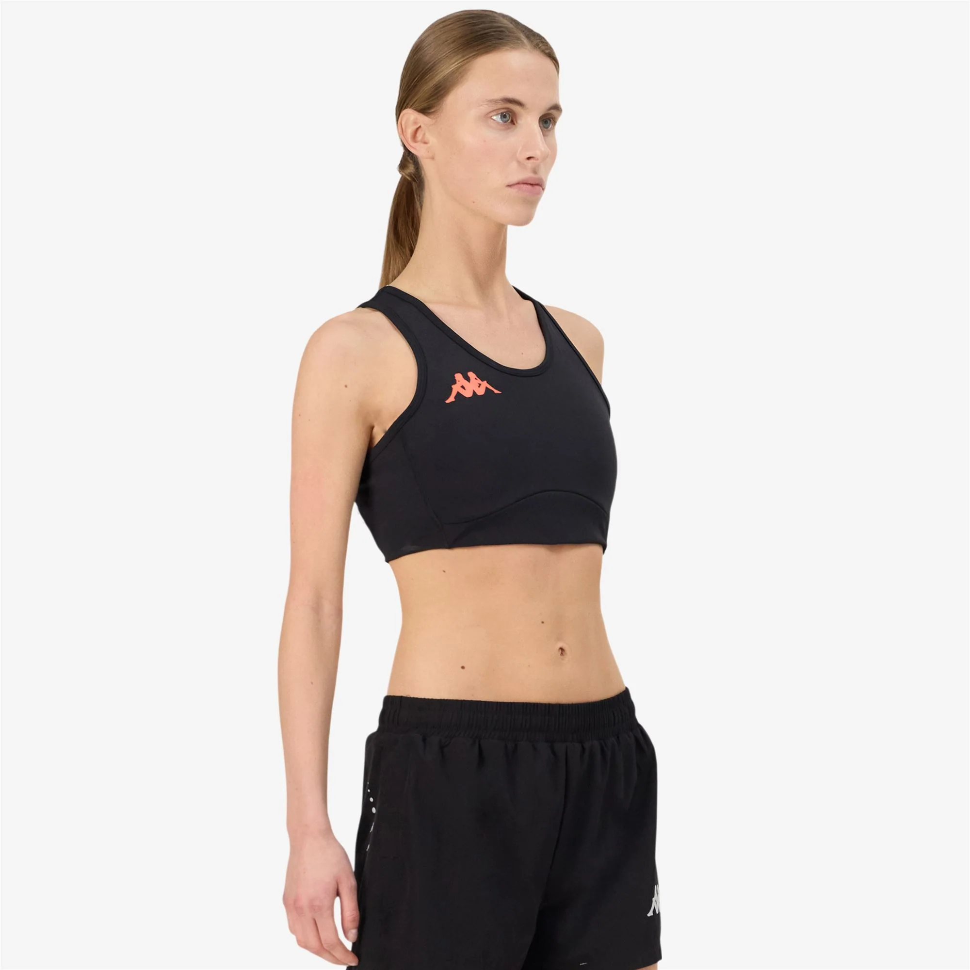 KOMBAT  FADACI - Active Jerseys - Top - Woman - BLACK-NEON CORAL - Image 7