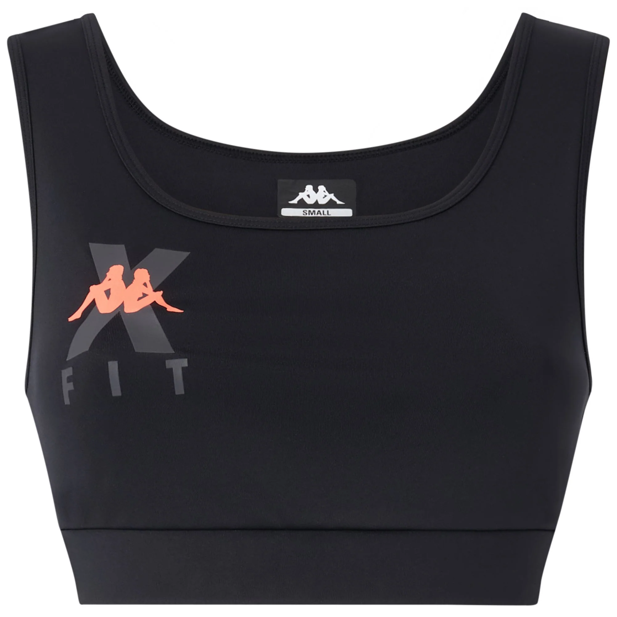 KOMBAT  WKT ETILEA - Active Jerseys - Top - Woman - BLACK-NEON CORAL