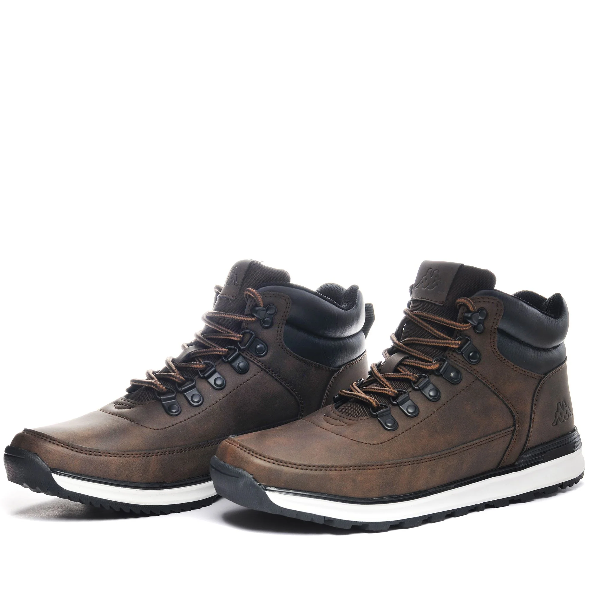 LOGO  MONSI MD - Ankle Boots - Laced - Man - BROWN DK-BLACK