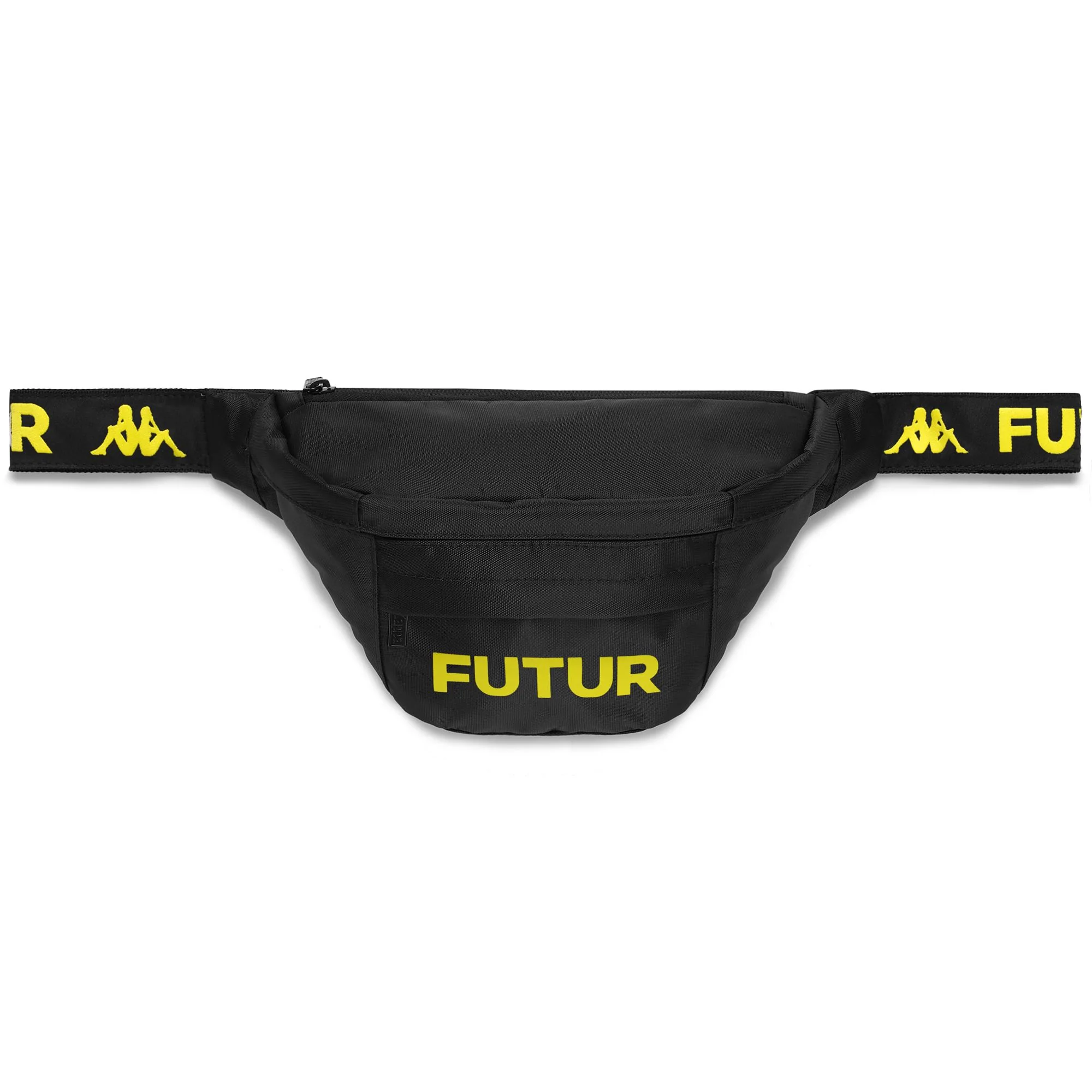TECHNO KFF - Bags - Waist Bag - Unisex - BLACK-YELLOW BLAZING - Image 2