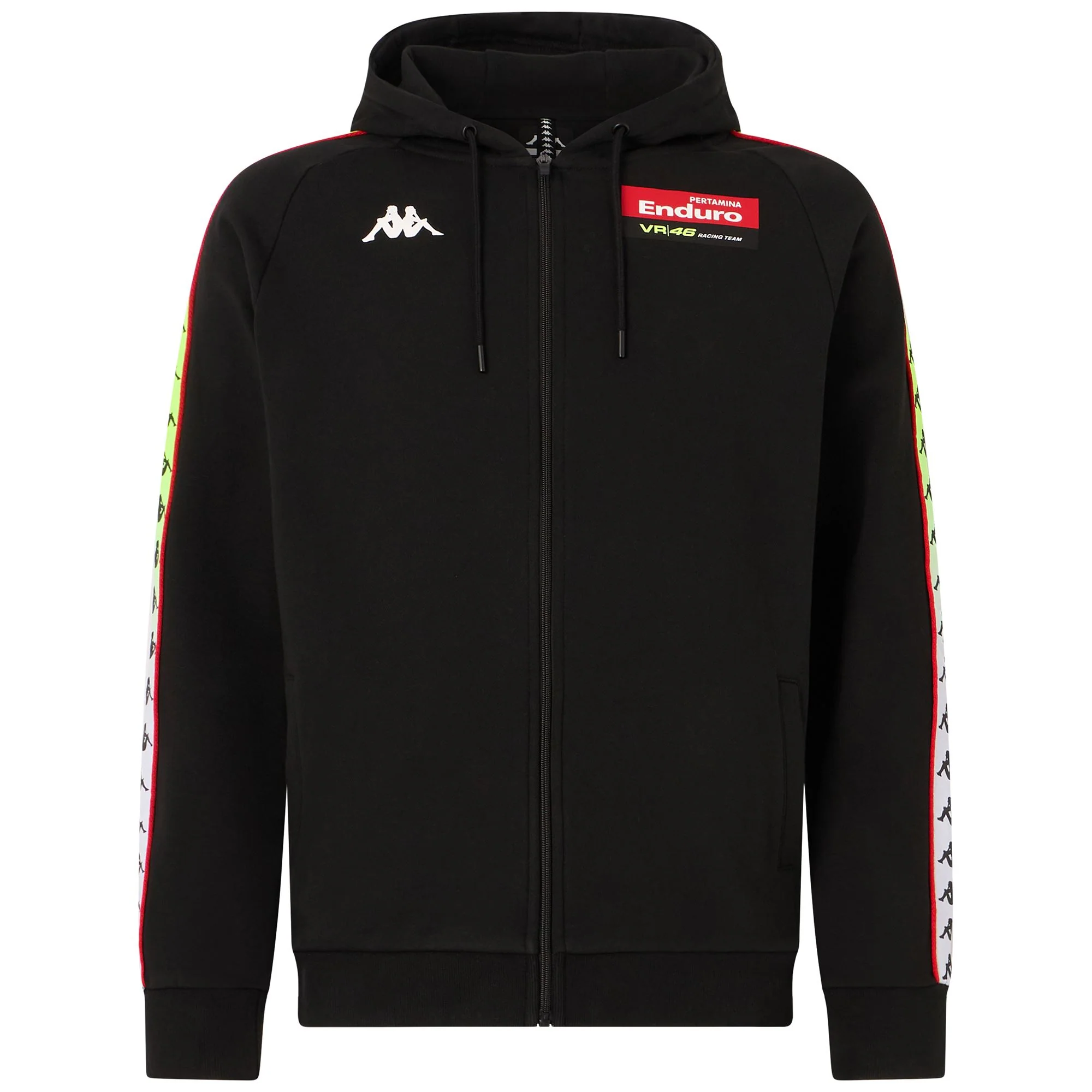 222 BANDA  TAJA VR46 TRAVEL - Fleece - Hoodie Full Zip - Man - BLACK - Image 2