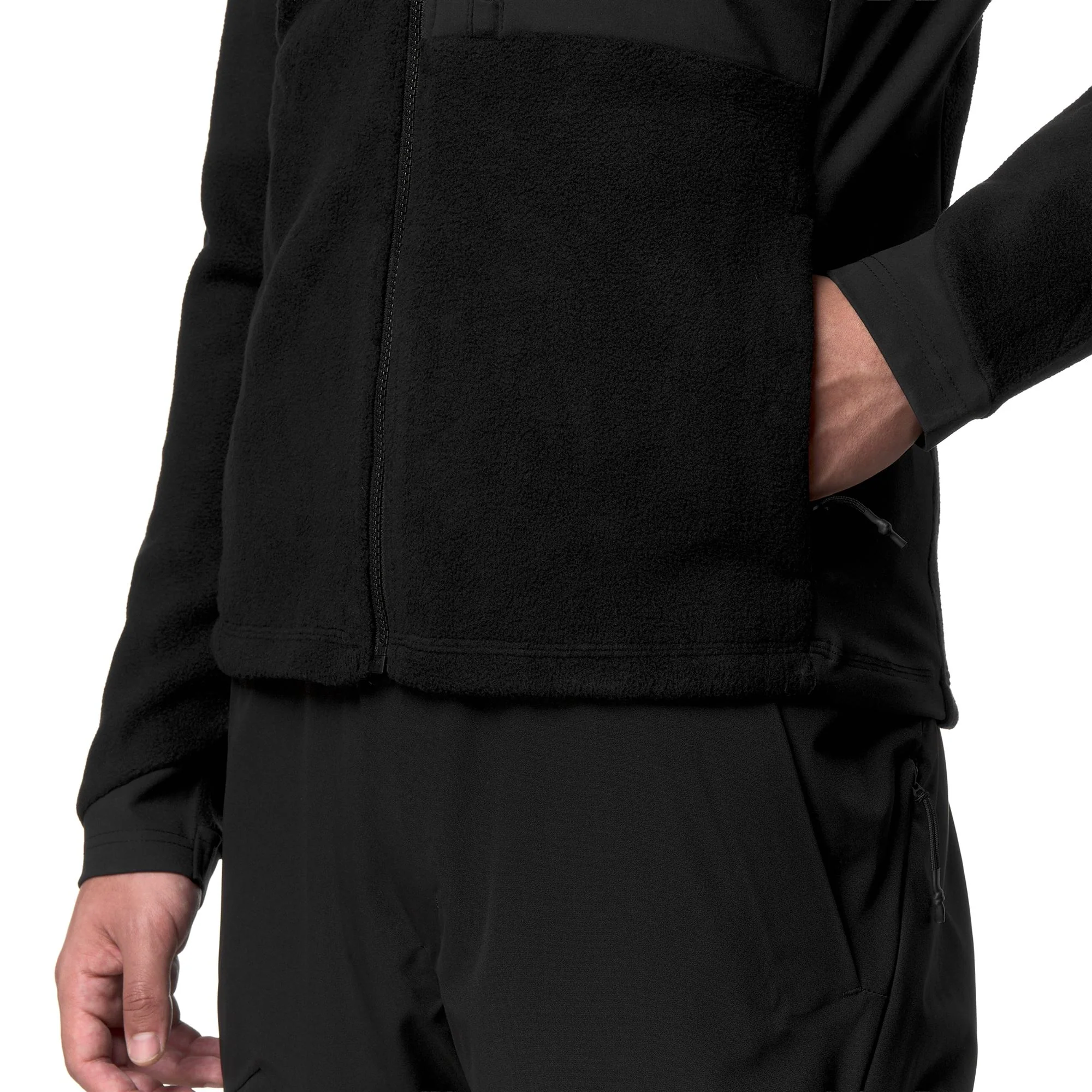 672 - Fleece - Jacket - Man - Black Dk - Image 7