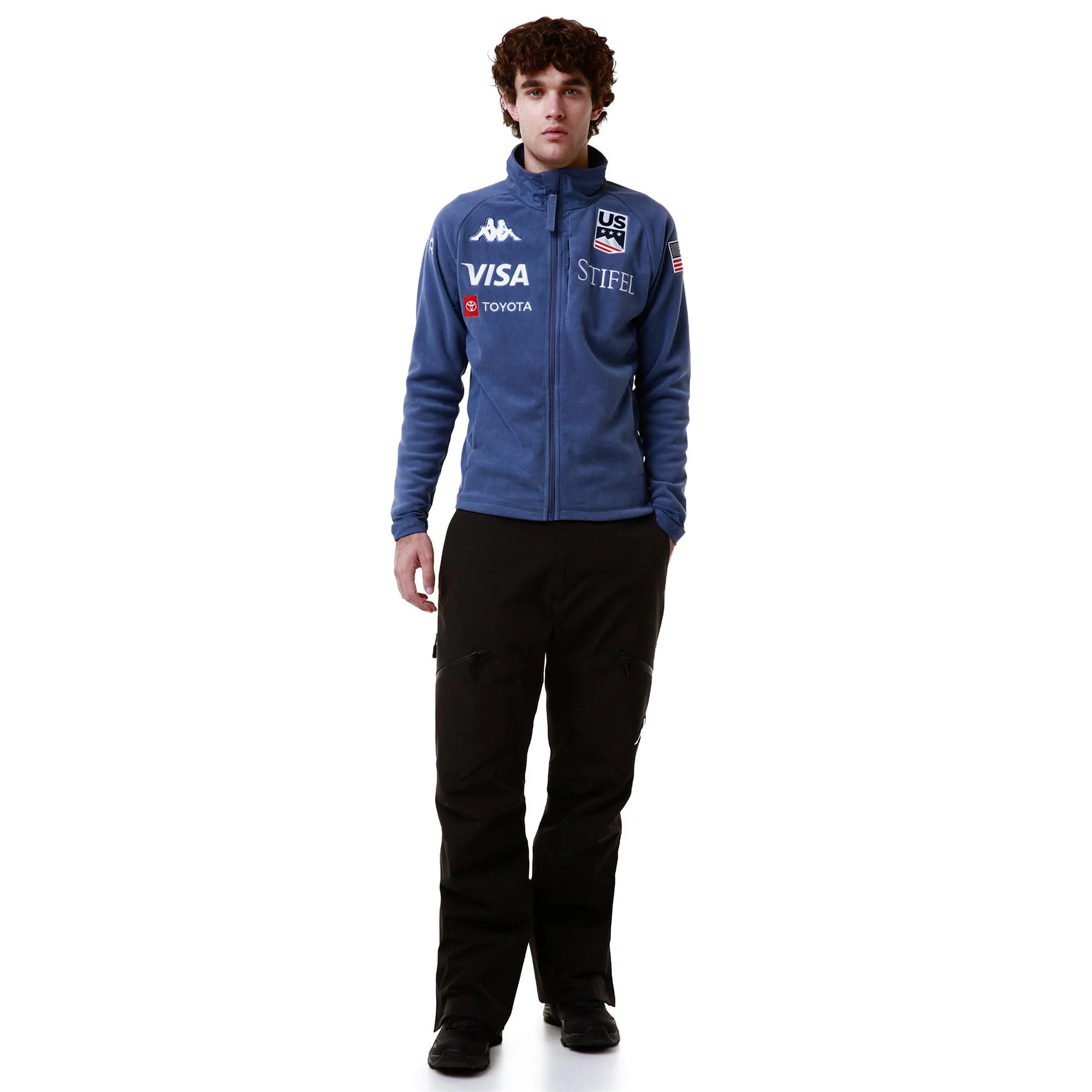 6CENTO 687 US - Fleece - Jacket - Man - BLUE FIORD