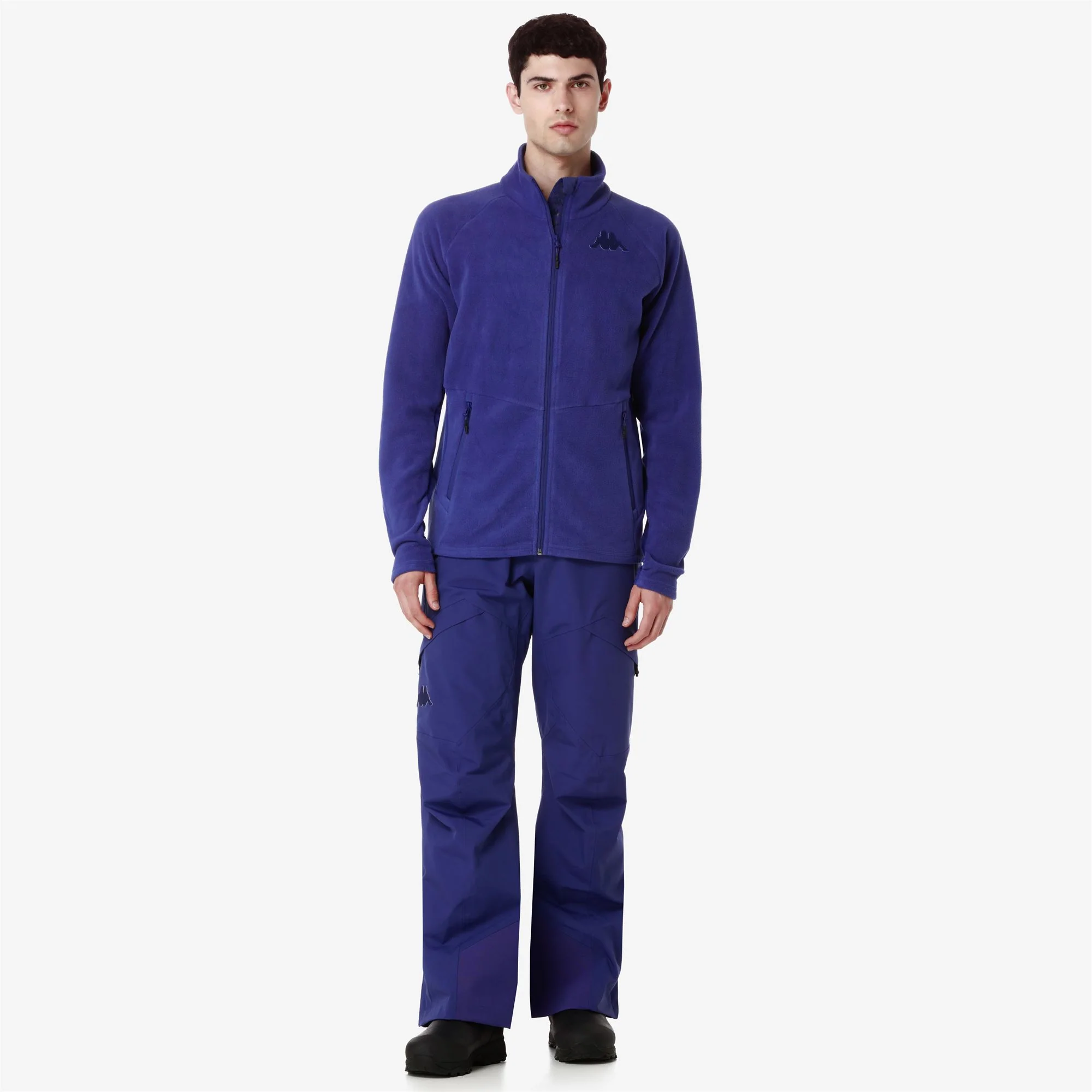 6CENTO 687C - Fleece - Jacket - Man - BLUE SPECTRUM