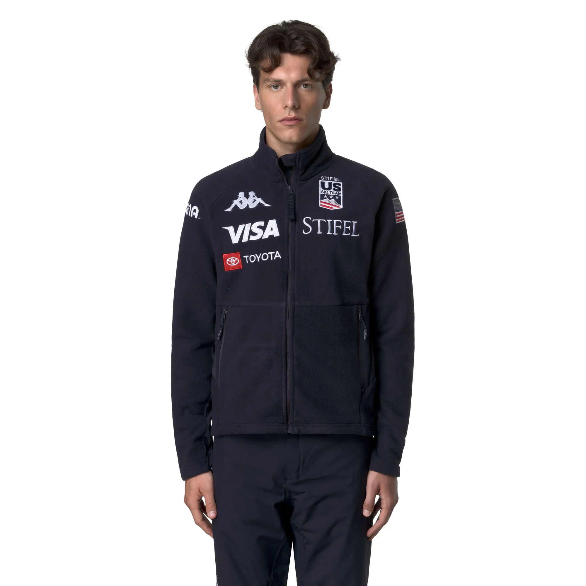 687C US - Fleece - Jacket - Man - BLUE BARITONE
