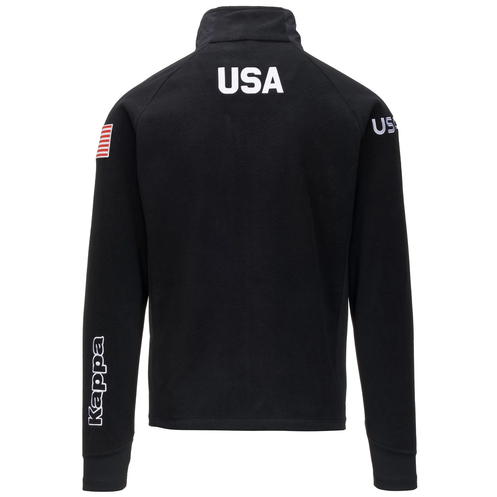 6CENTO 687G US - Fleece - Jacket - Man - BLUE DK NAVY-WHITE MILK-RED-BLUE DK - Image 4