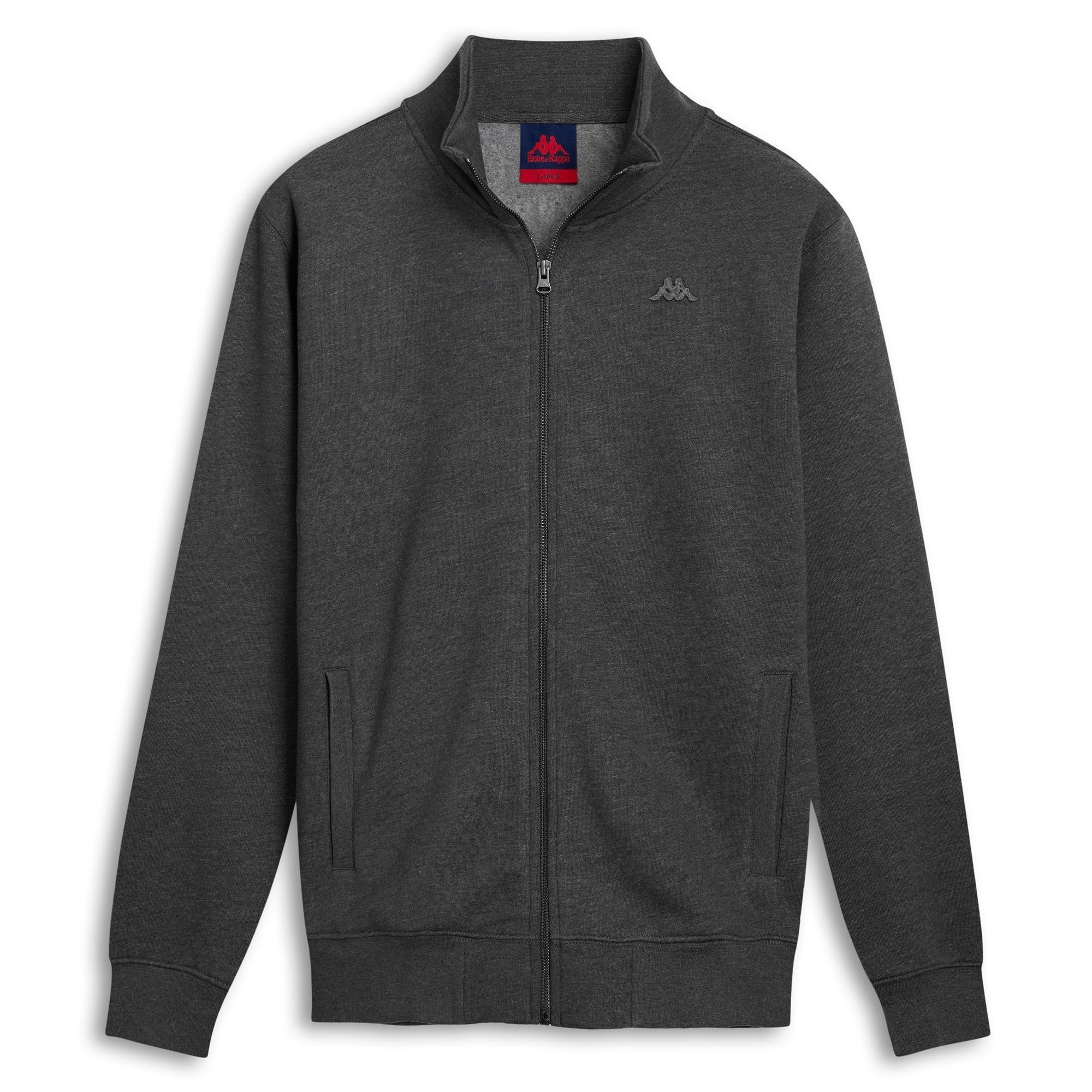 ARAGON BRUSHED - Fleece - Jacket - Man - GREY CHARCOAL