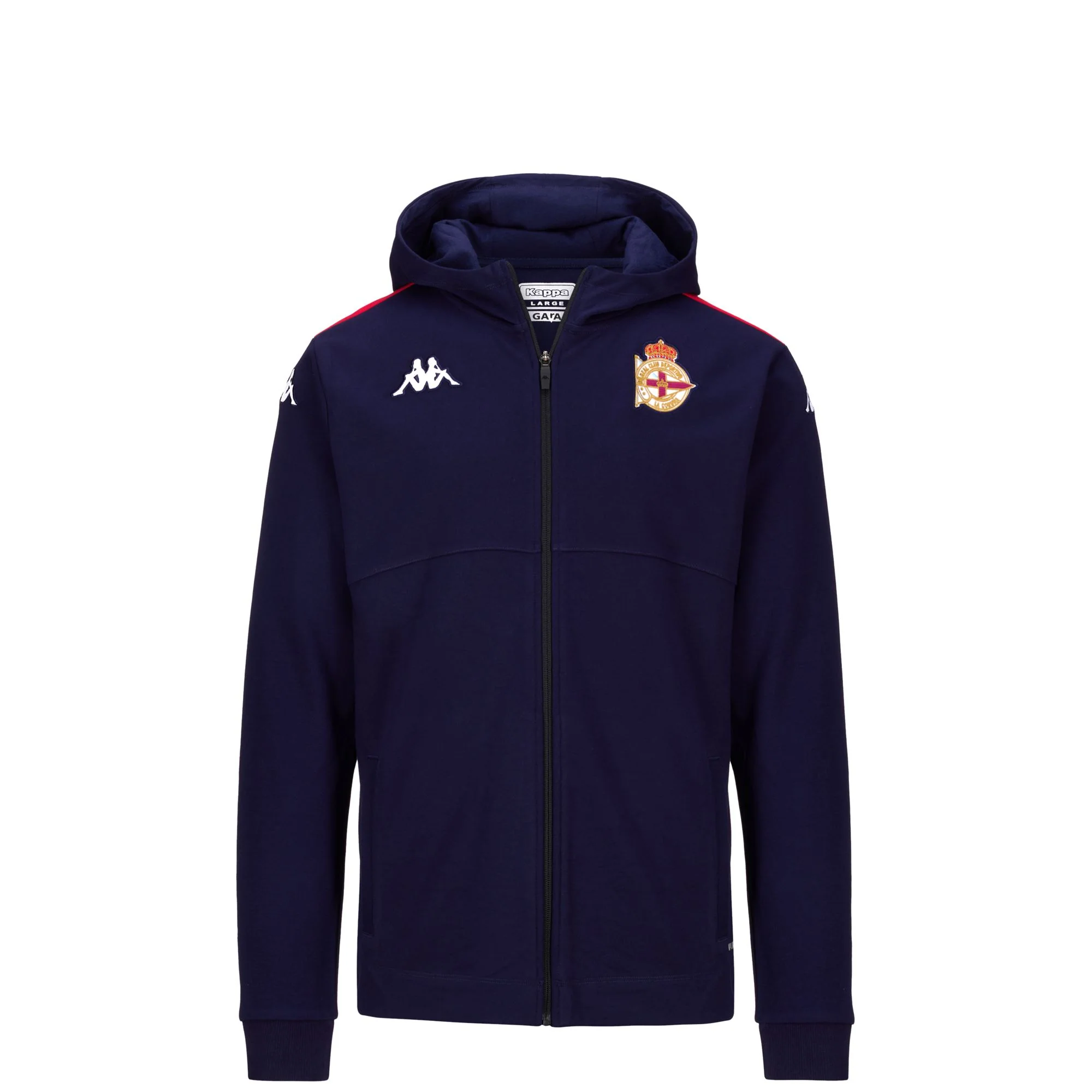 ARUFEOD 8 DEPORTIVO - Fleece - Jacket - Man - BLUE MARINE-RED DK