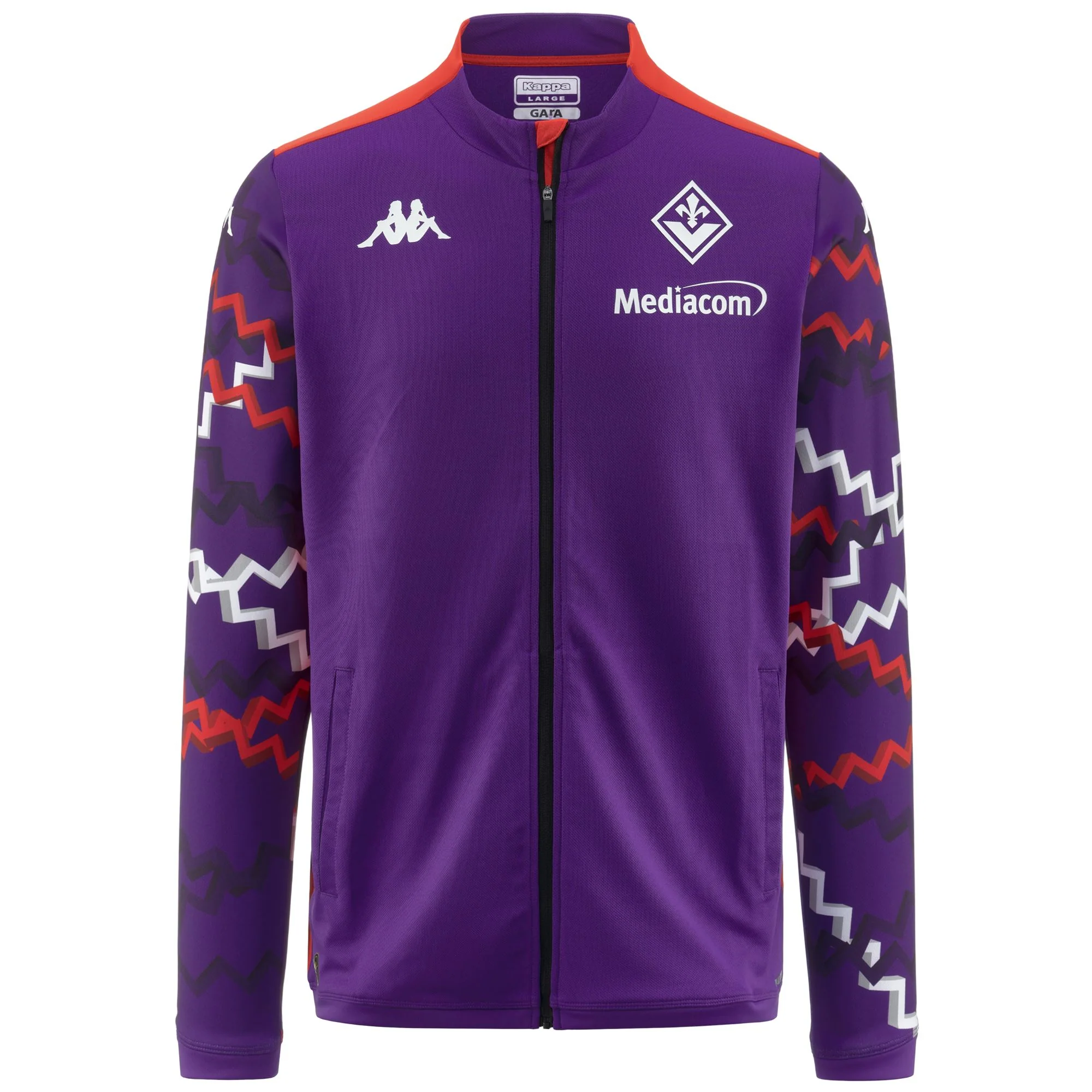 ARUNPRE PRO 8 FIORENTINA - Fleece - Jacket - Man - VIOLET INDIGO-RED