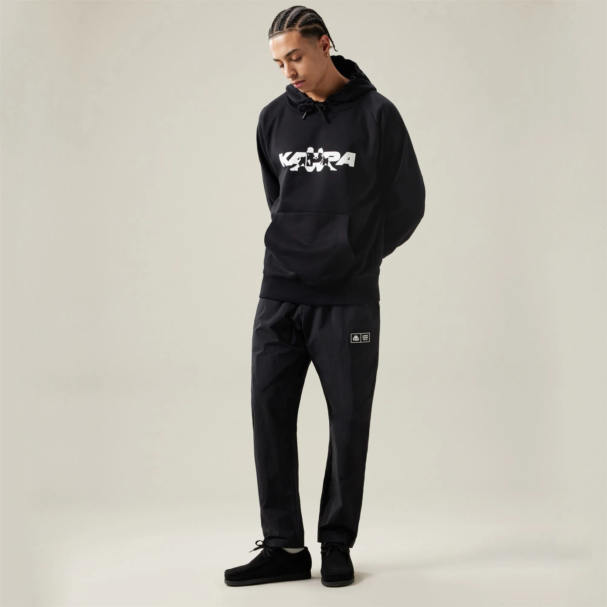 AUTHENTIC   NHAYMA - Fleece - Jumper - Man - BLACK-WHITE - Image 3