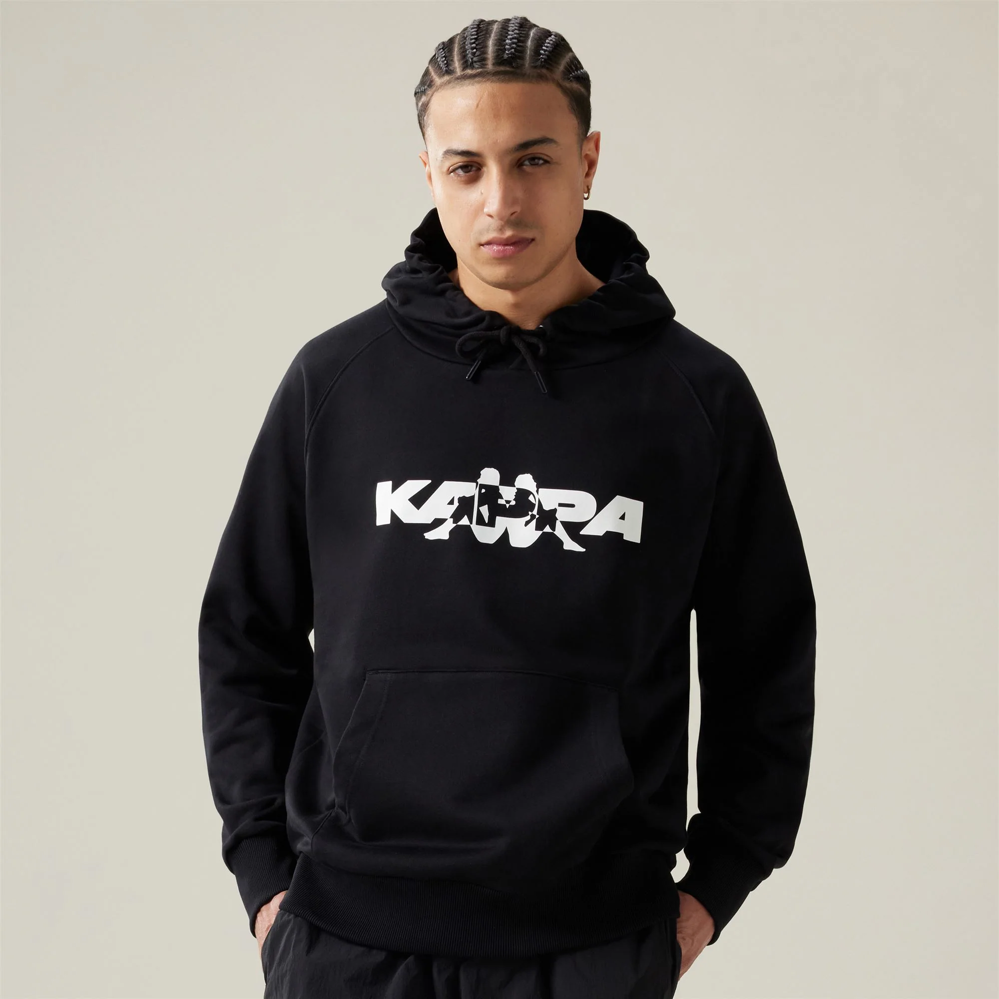 AUTHENTIC   NHAYMA - Fleece - Jumper - Man - BLACK-WHITE - Image 4