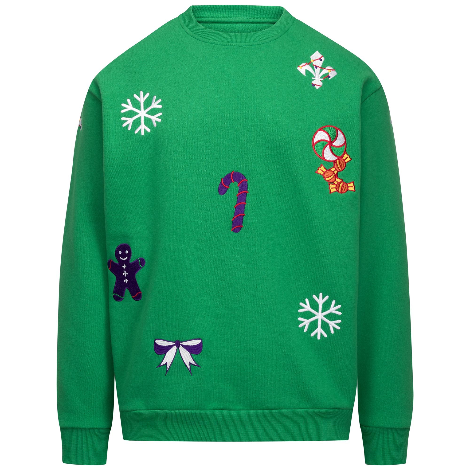 BESTNAT FIORENTINA - Fleece - Jumper - Man - GREEN FERN