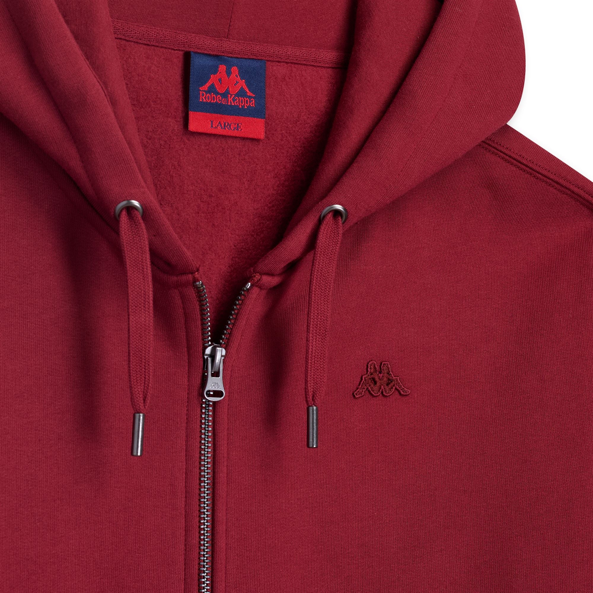 CASPIAN BRUSHED - Fleece - Hoodie Full Zip - Man - RED POMEGRANATE - Image 3
