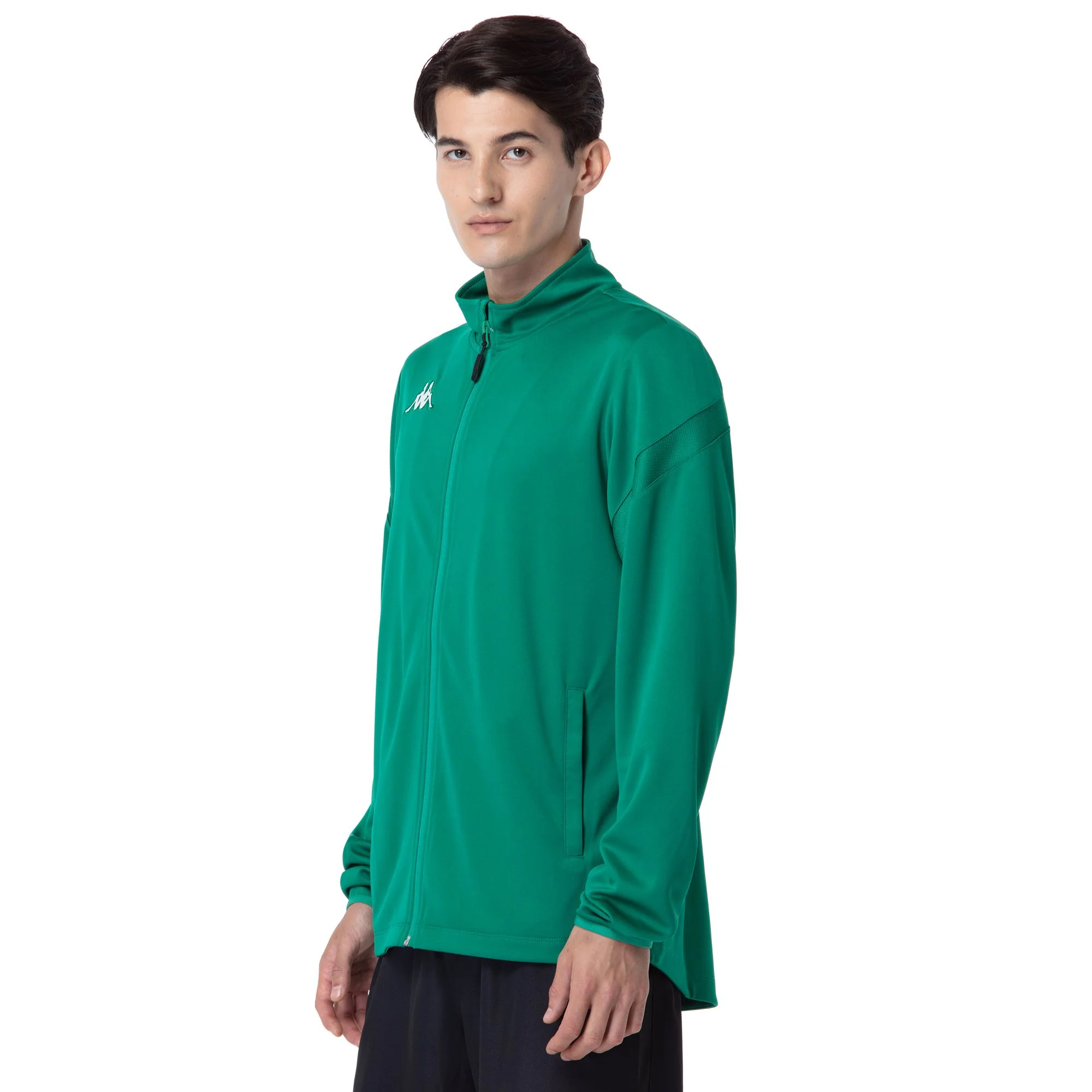 KAPPA4FOOTBALL DOLVIO - Fleece - Jacket - Man - GREEN - Image 3