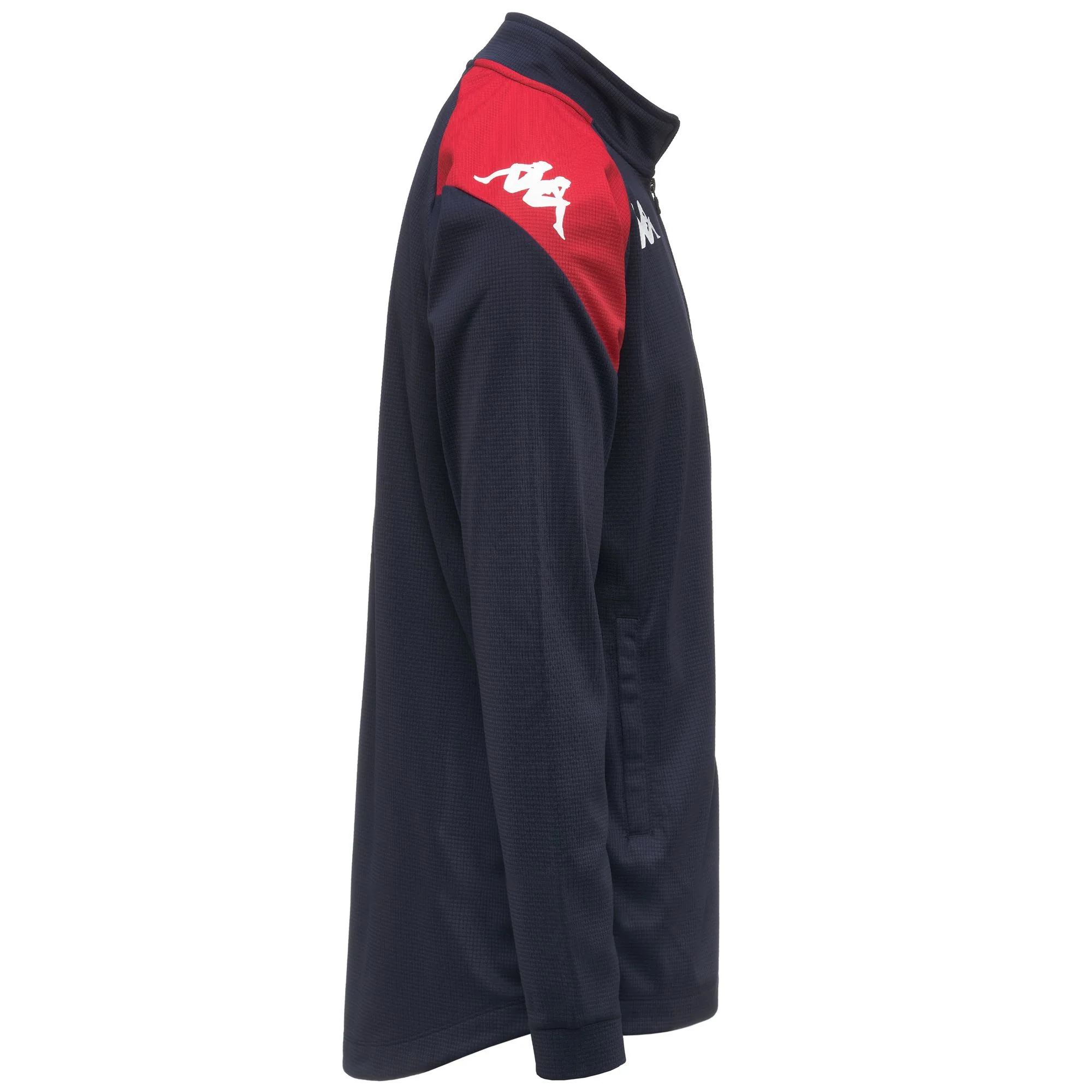 KAPPA4FOOTBALL   LENNO - Fleece - Jacket - Man - BLUE MARINE-RED - Image 2