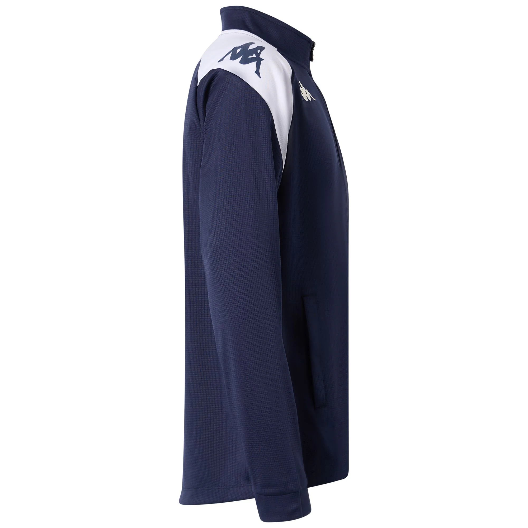 KAPPA4FOOTBALL   LENNO - Fleece - Jacket - Man - BLUE MARINE-WHITE - Image 3