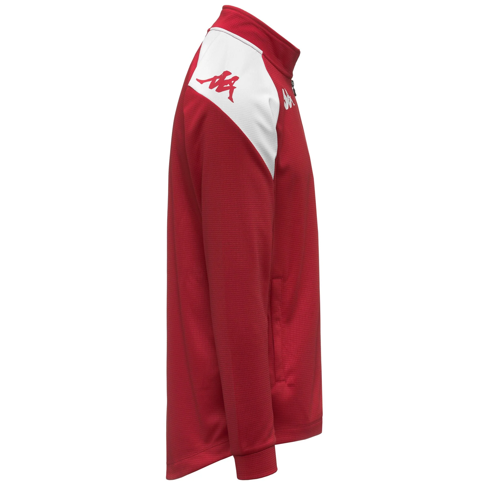 KAPPA4FOOTBALL   LENNO - Fleece - Jacket - Man - RED-WHITE - Image 2