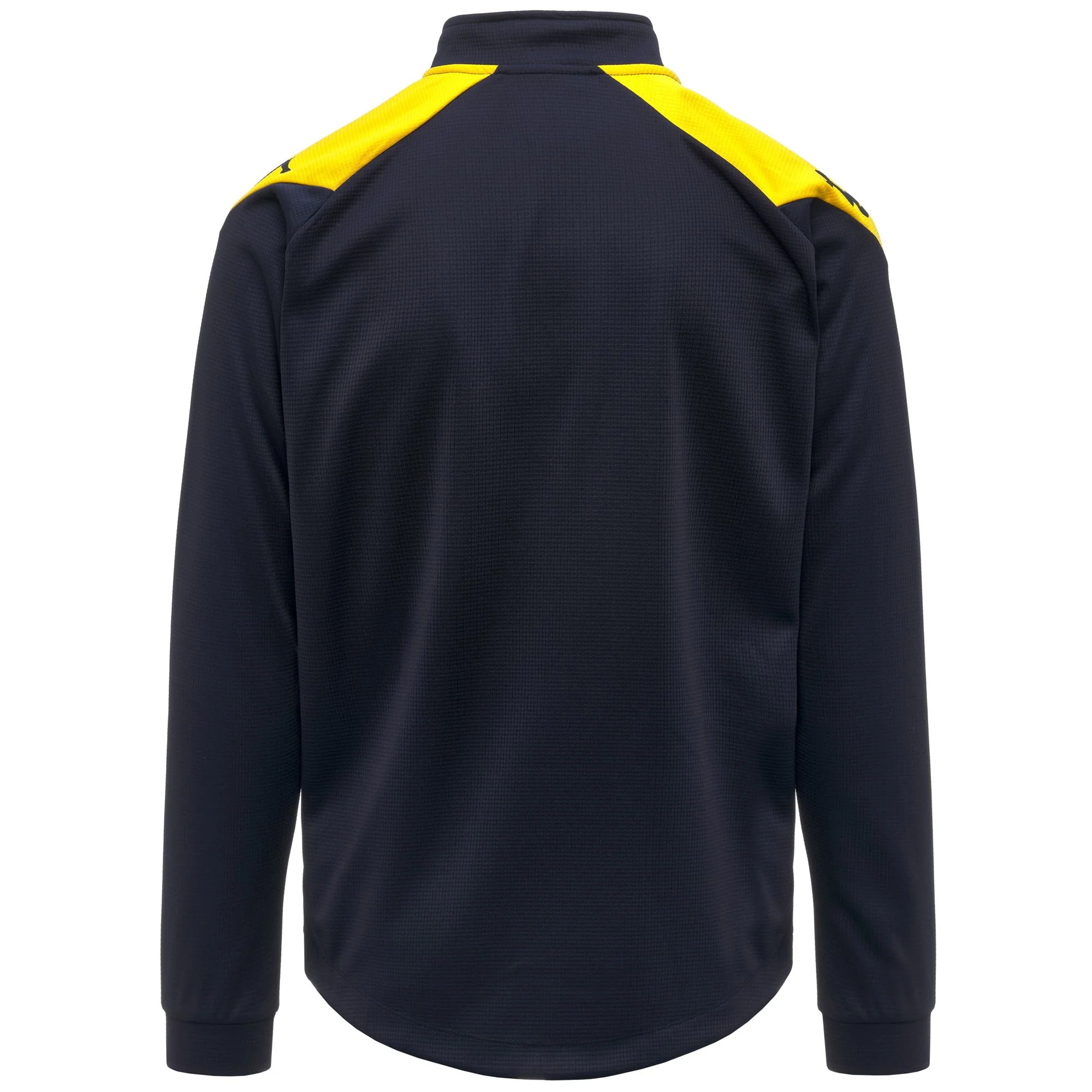 KAPPA4FOOTBALL   LOVATO - Fleece - Jumper - Man - BLUE MARINE-YELLOW CHROME - Image 3
