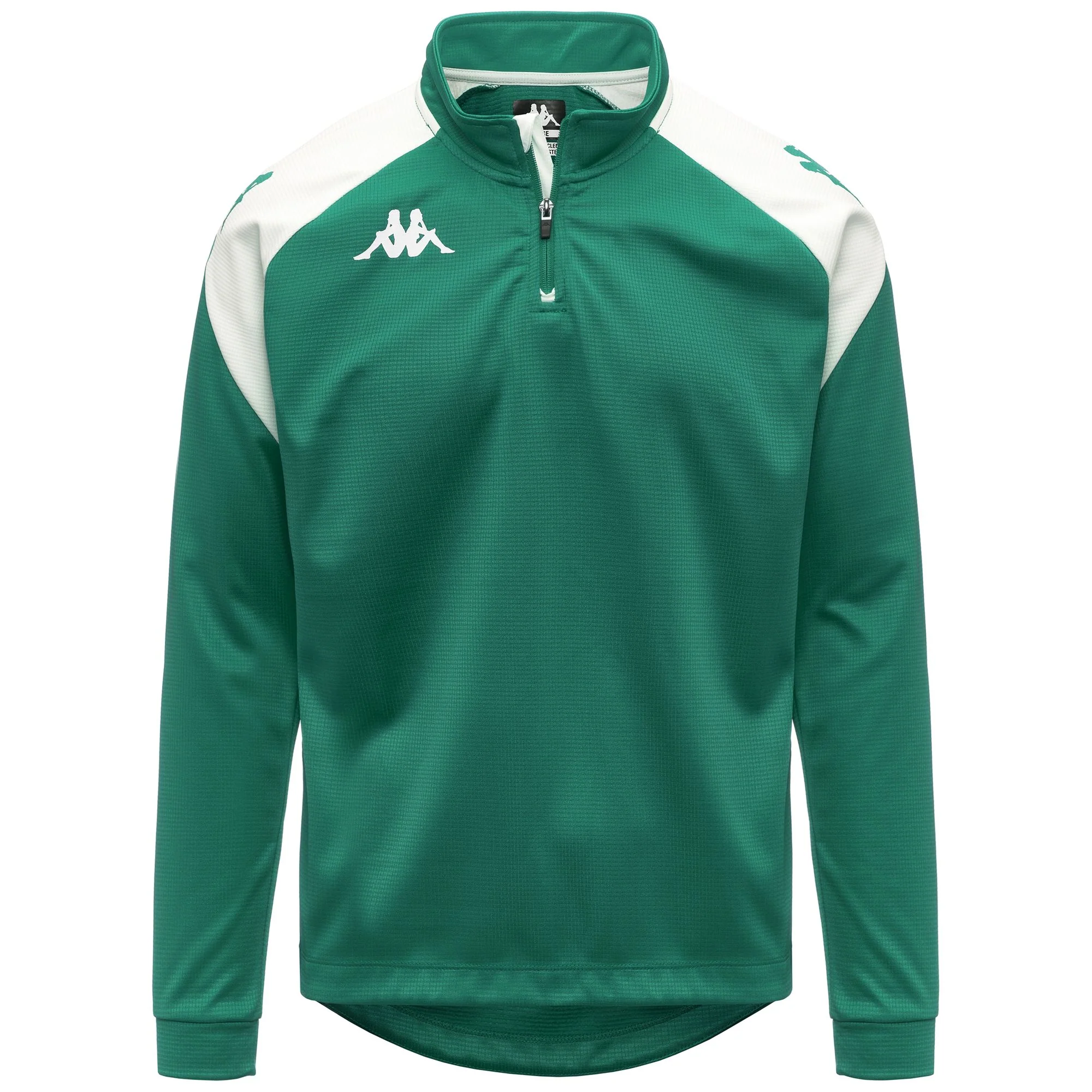 KAPPA4FOOTBALL   LOVATO - Fleece - Jumper - Man - GREEN-WHITE