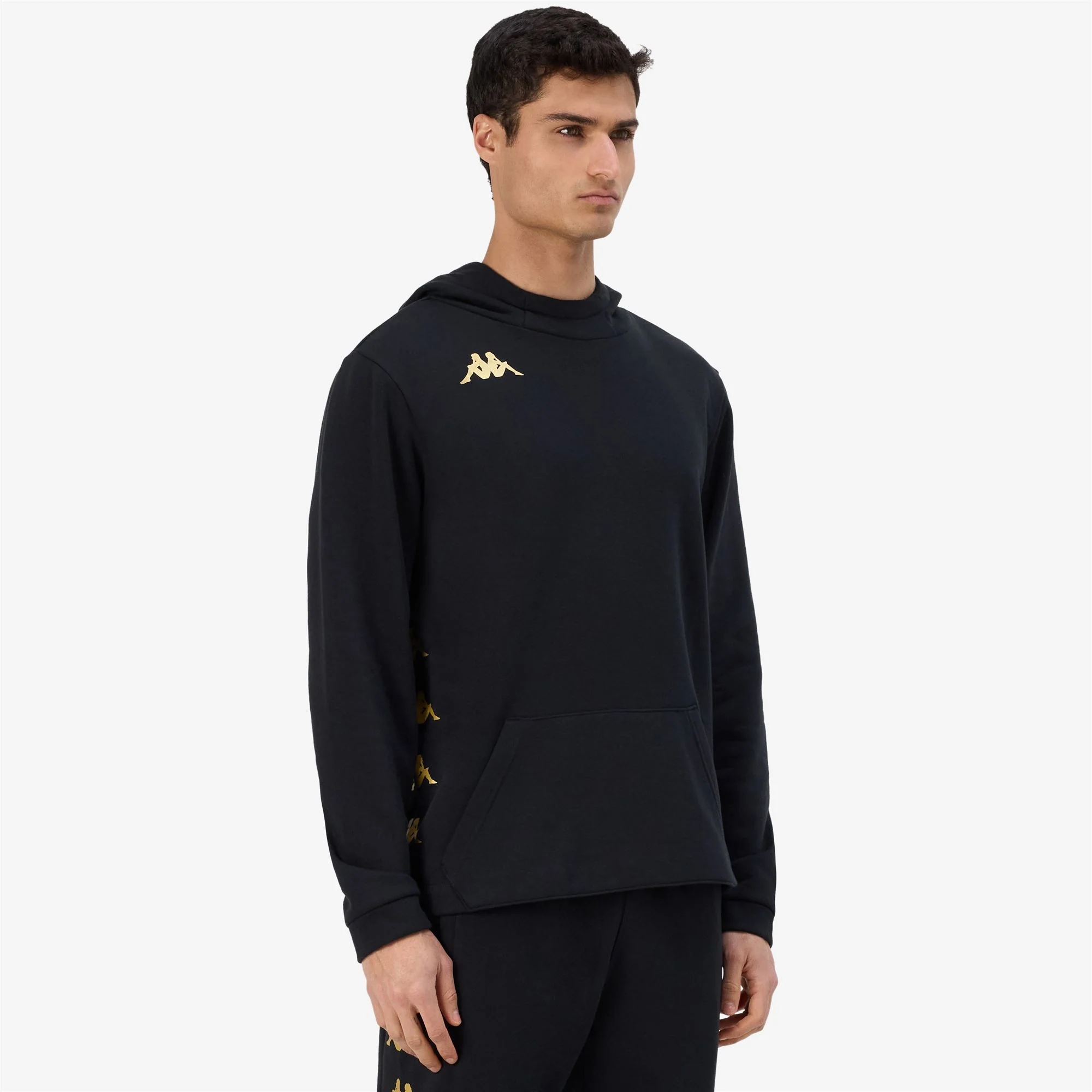 KAPPA4FOOTBALL GIORDI - Fleece - Hoodie - Man - BLACK - Image 6