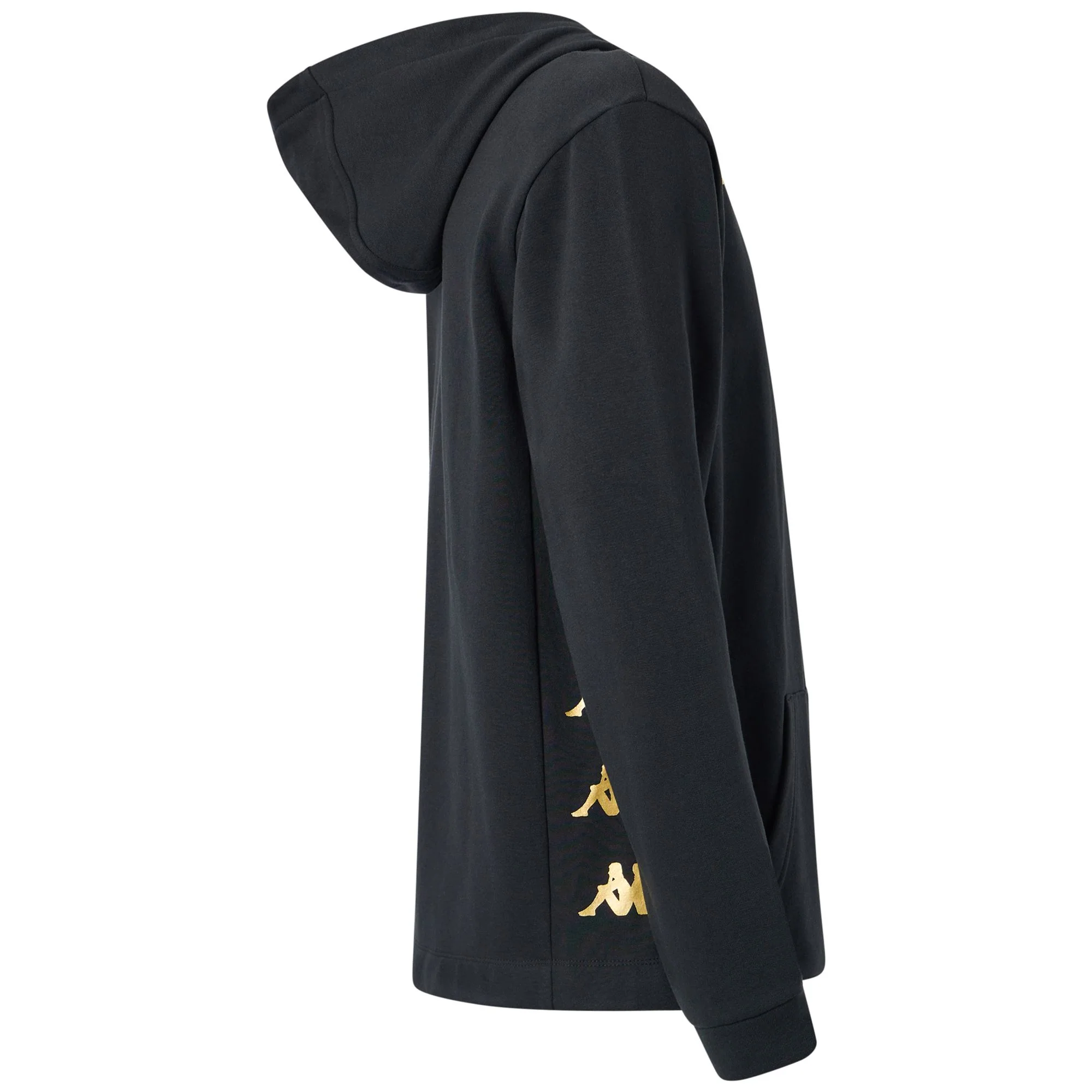 KAPPA4FOOTBALL GIORDIZI - Fleece - Hoodie Full Zip - Man - BLACK - Image 3