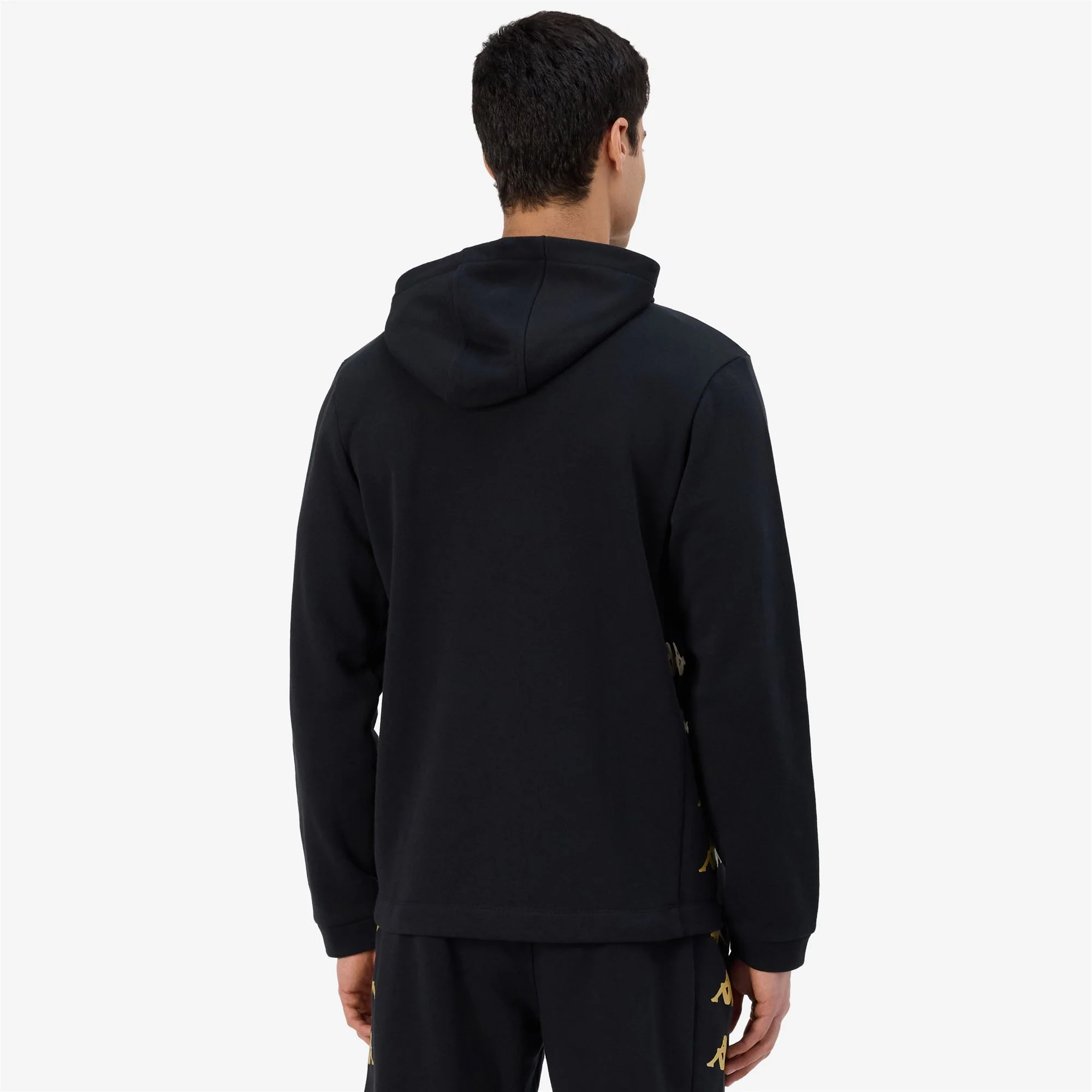 KAPPA4FOOTBALL GIORDIZI - Fleece - Hoodie Full Zip - Man - BLACK - Image 7