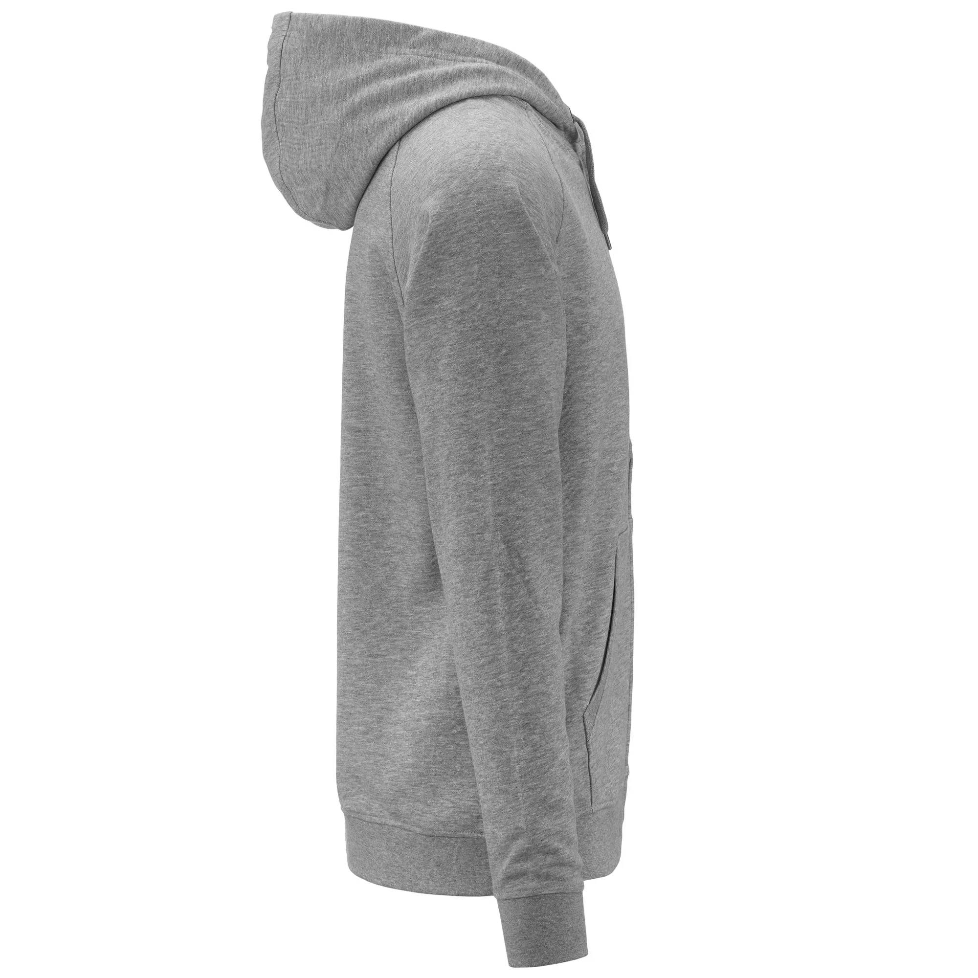 LOGO JACKUS SLIM - Fleece - Hoodie Full Zip - Man - GREY MD MEL - Image 2