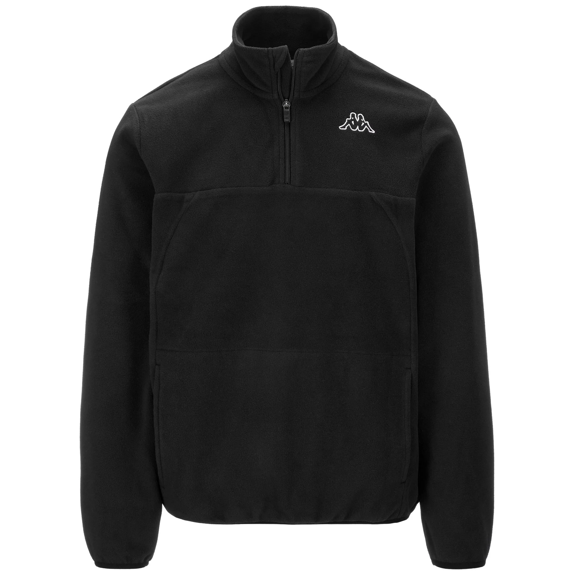 LOGO  SAUSTE SLIM - Fleece - Jumper - Man - BLACK