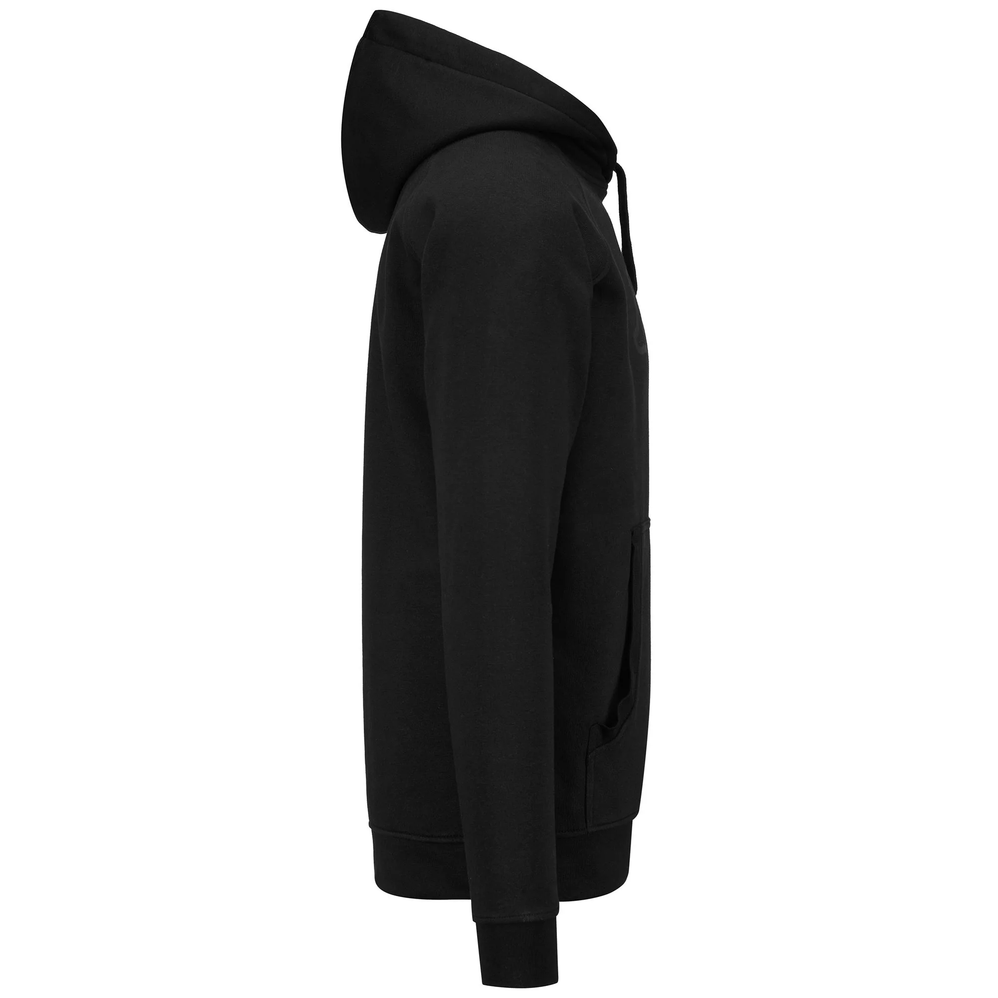 LOGO KORPO ZAIVER - Fleece - Hoodie - Man - BLACK-BLACK GREYISH - Image 2