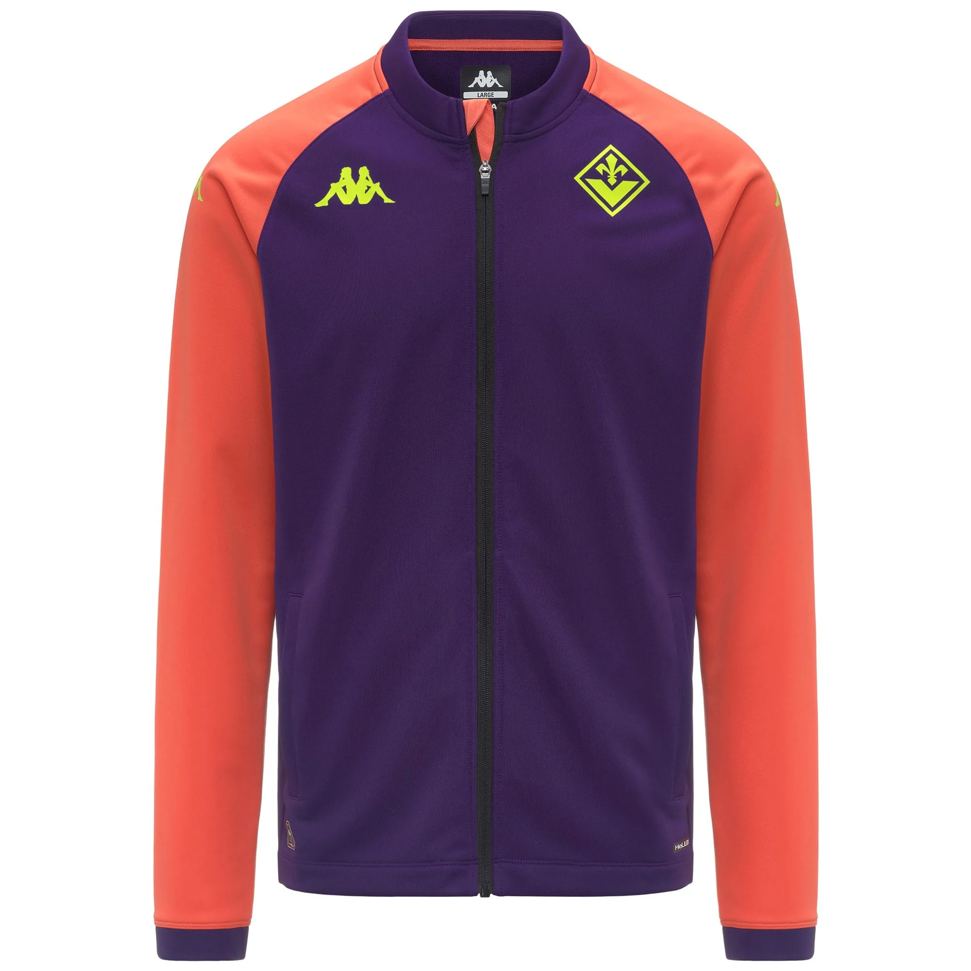 MOXUNA PRO FIORENTINA - Fleece - Jacket - Man - VIOLET MD-RED LIVING