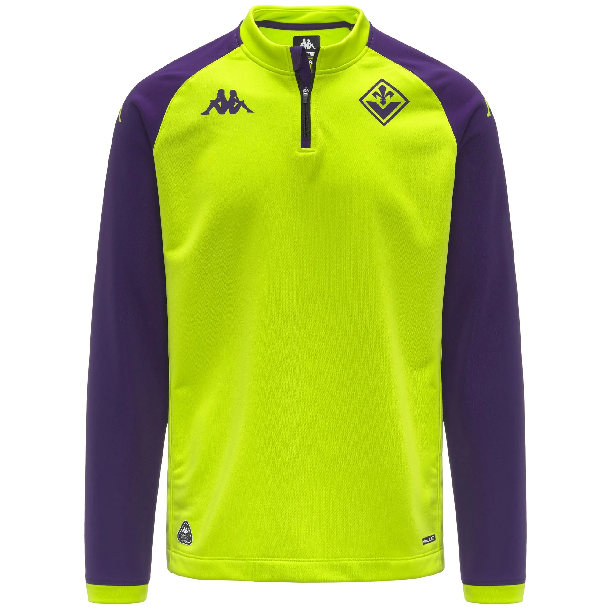 MUZIRA PRO FIORENTINA - Fleece - Jumper - Man - GREEN ACID-VIOLET MD