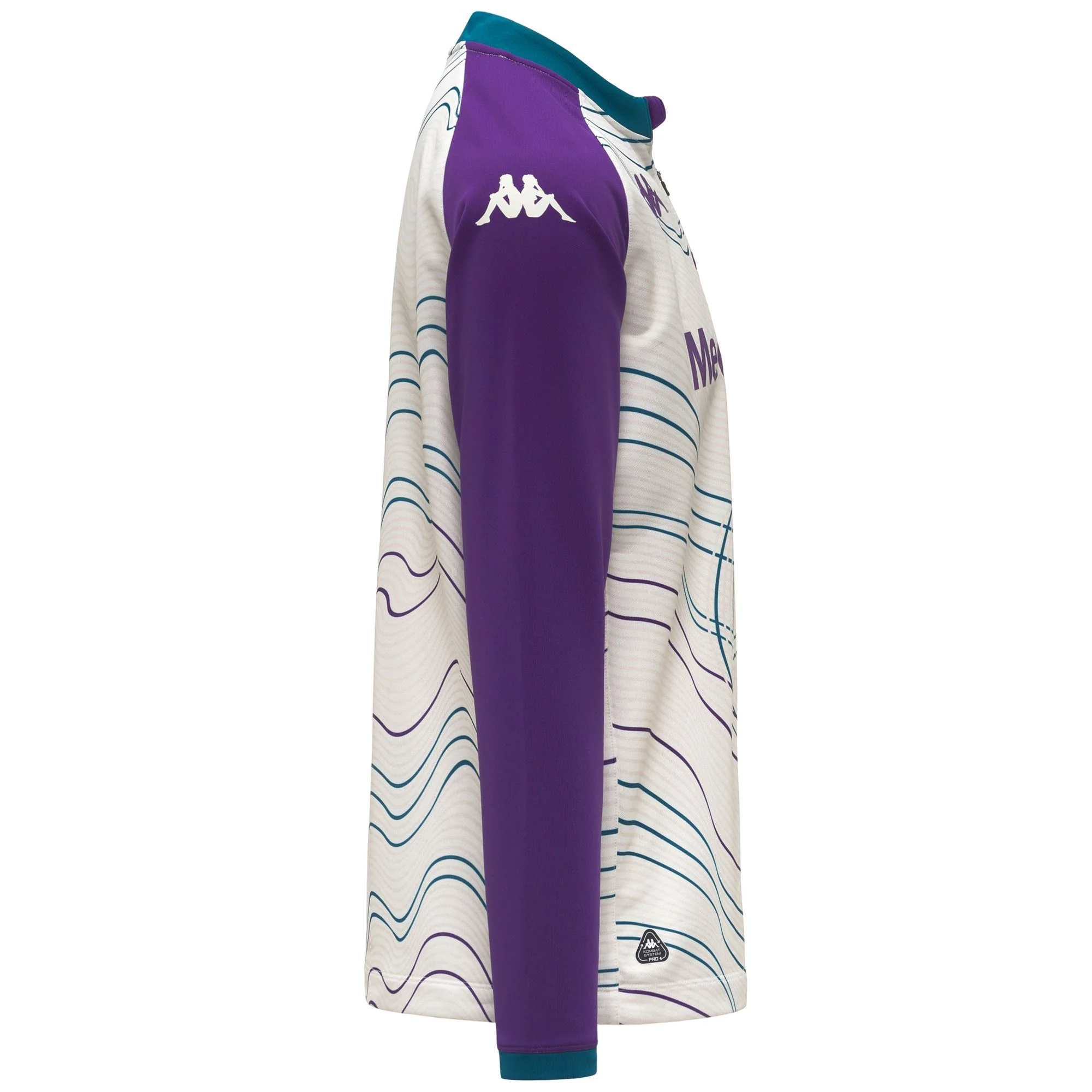 MUZIRAPRE PRO FIORENTINA - Fleece - Jumper - Man - WHITE WHISPER-VIOLET INDIGO-TURQUOISE CRYSTAL - Image 2