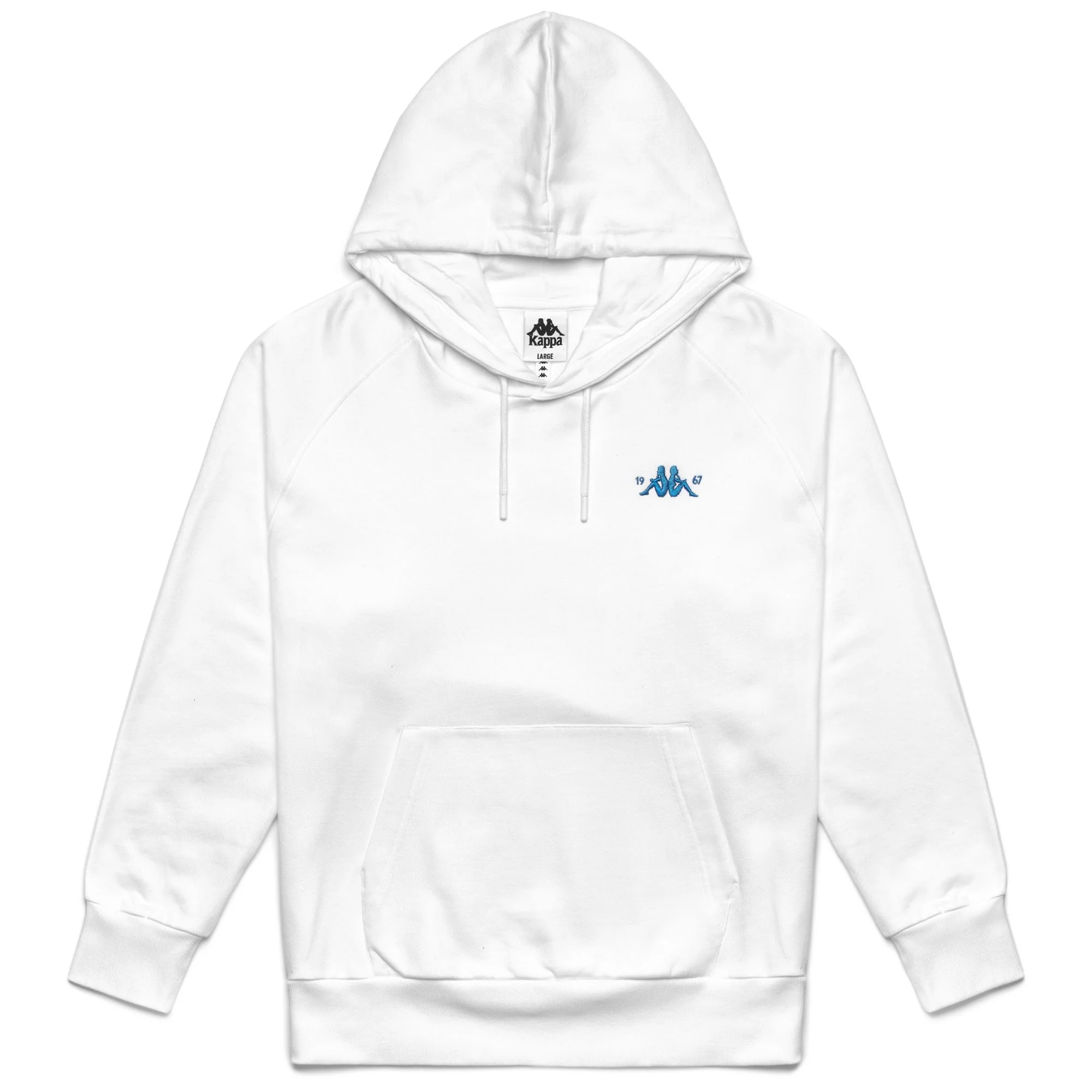NELEK - Fleece - Jumper - Man - White-Blue Sea