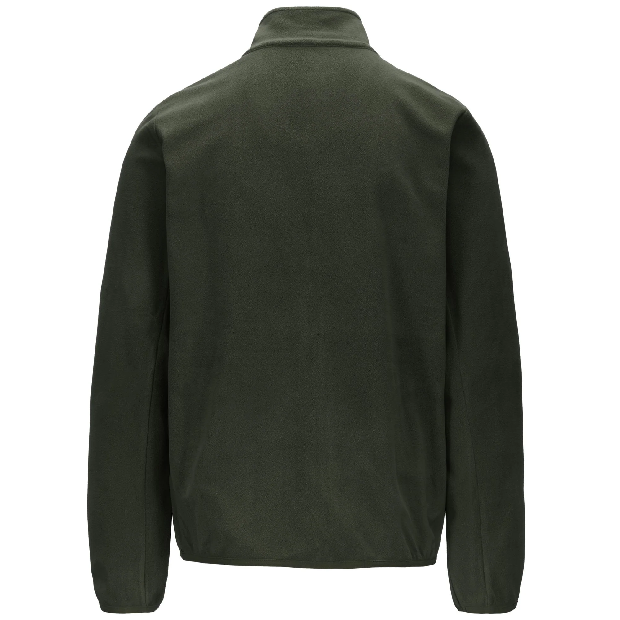 LOGO WIND - Fleece - Jacket - Man - GREEN THYME-BLACK - Image 3