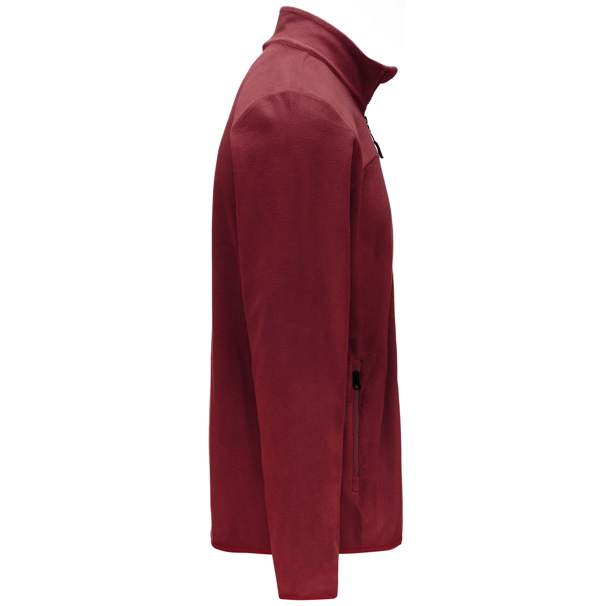 LOGO WIND - Fleece - Jacket - Man - RED RODODENDRO